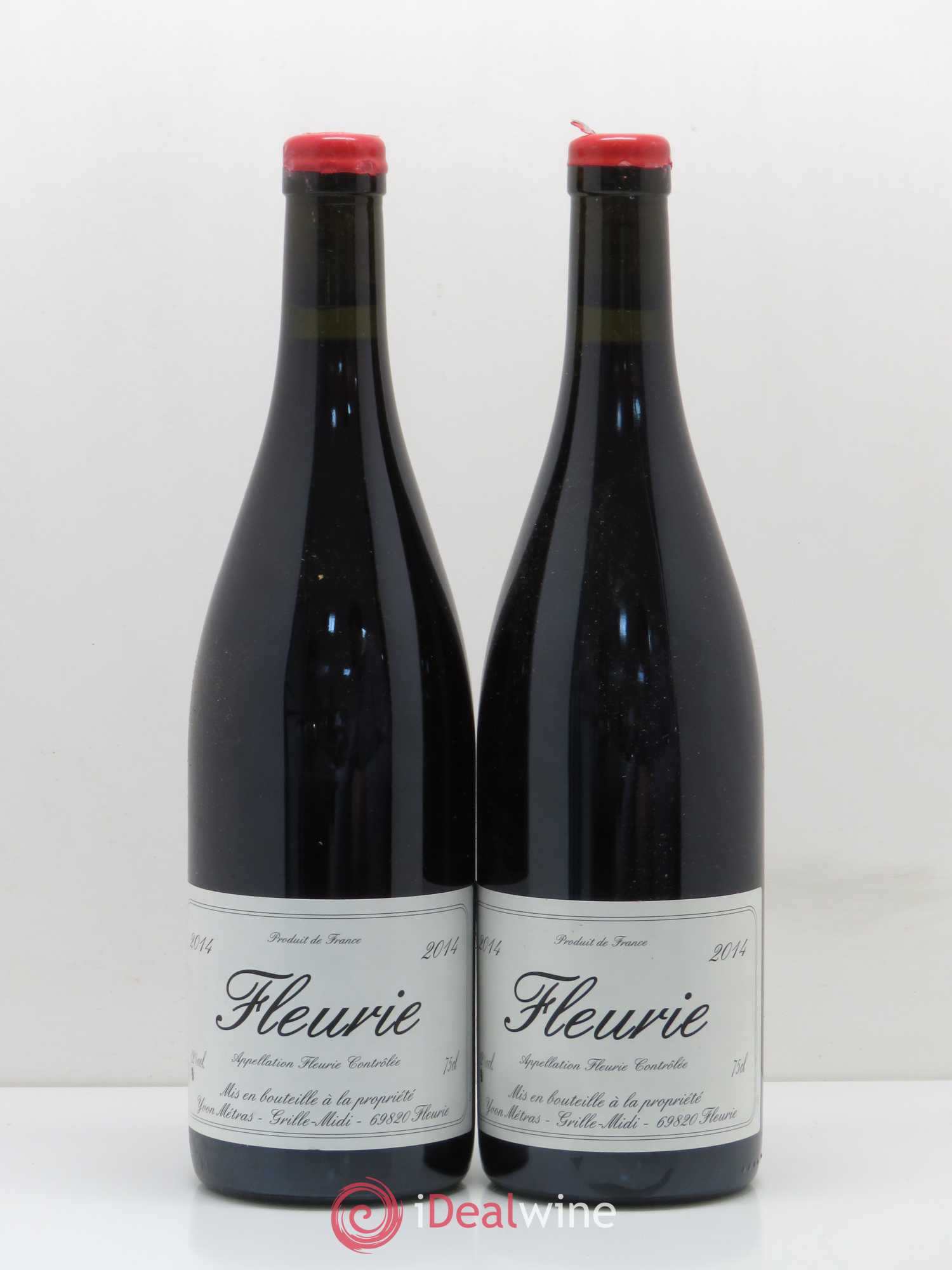 Fleurie Yvon Métras 2014 - Lot de 2 bouteilles - 0