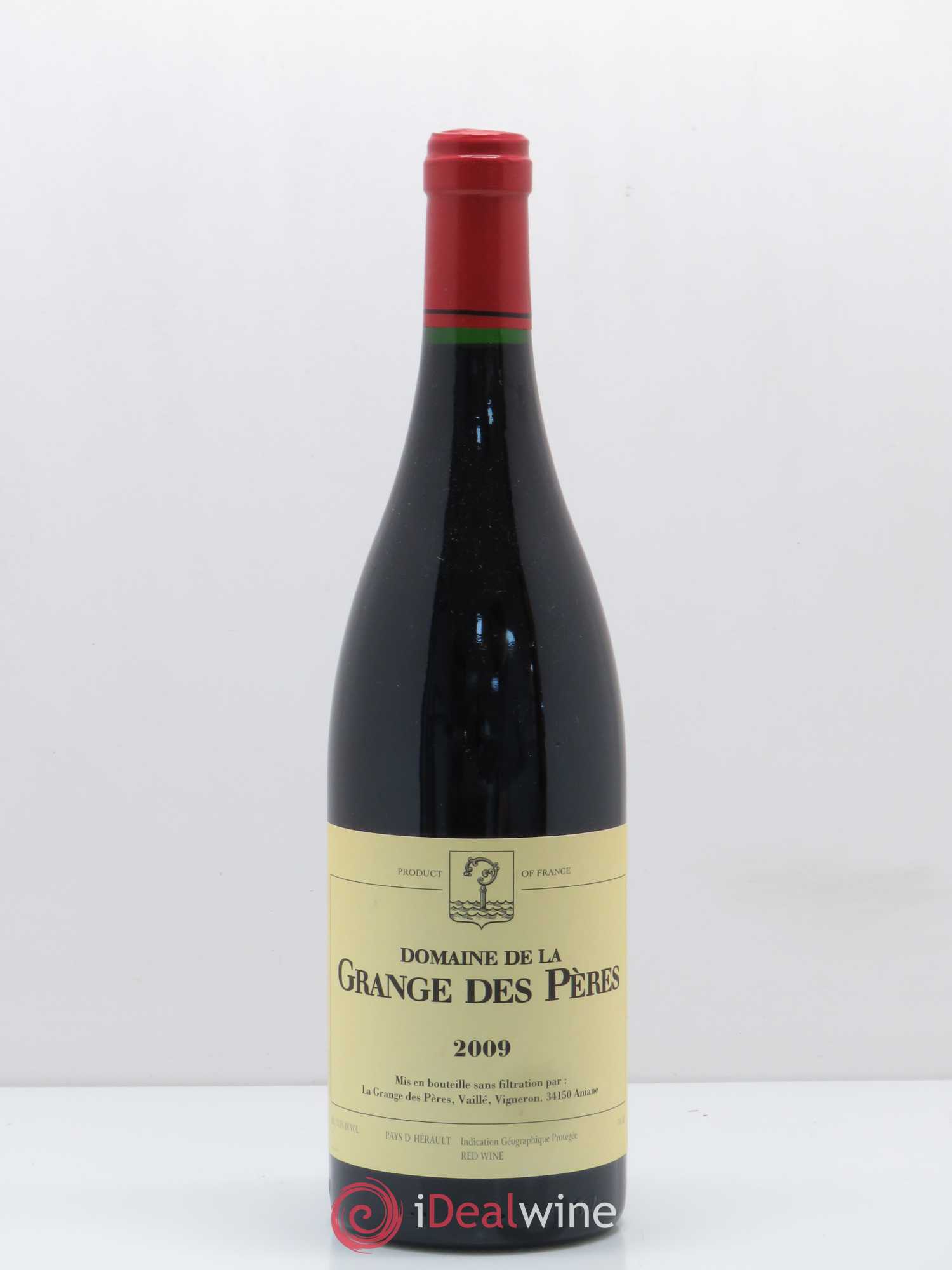 Pays d'Hérault Grange des Pères Laurent Vaillé 2009 - Lot de 1 bouteille - 0