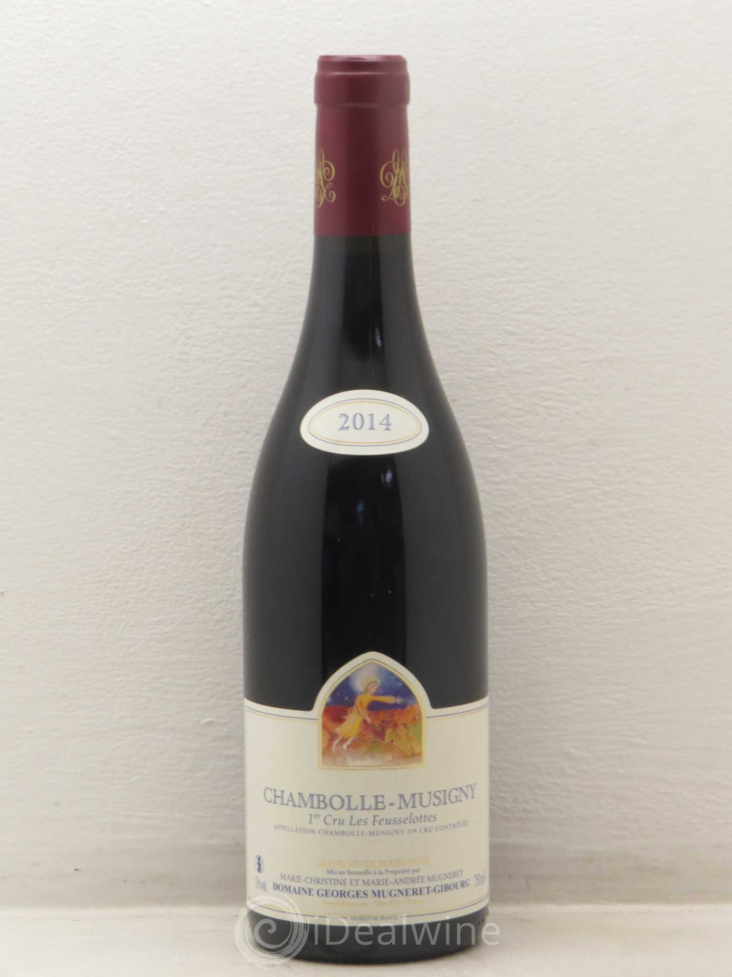Chambolle-Musigny 1er Cru Domaine Mugneret Gibourg Les Feusseulottes 2014 - Posten von 1 Flasche - 0