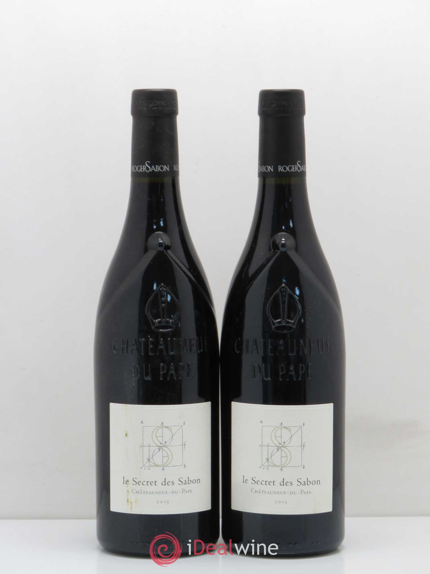 Châteauneuf-du-Pape Le Secret des Sabon Domaine Roger Sabon 2015 - Lot de 2 bouteilles - 0