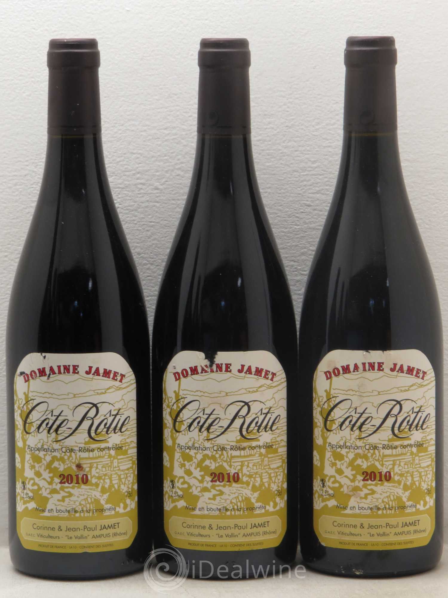 Côte-Rôtie Jamet (Domaine) 2010 - Lot de 6 bouteilles - 1