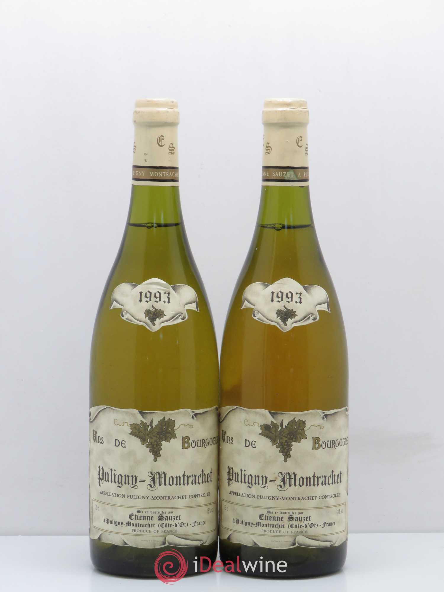 Puligny-Montrachet Etienne Sauzet 1993 - Lot de 2 bouteilles - 0
