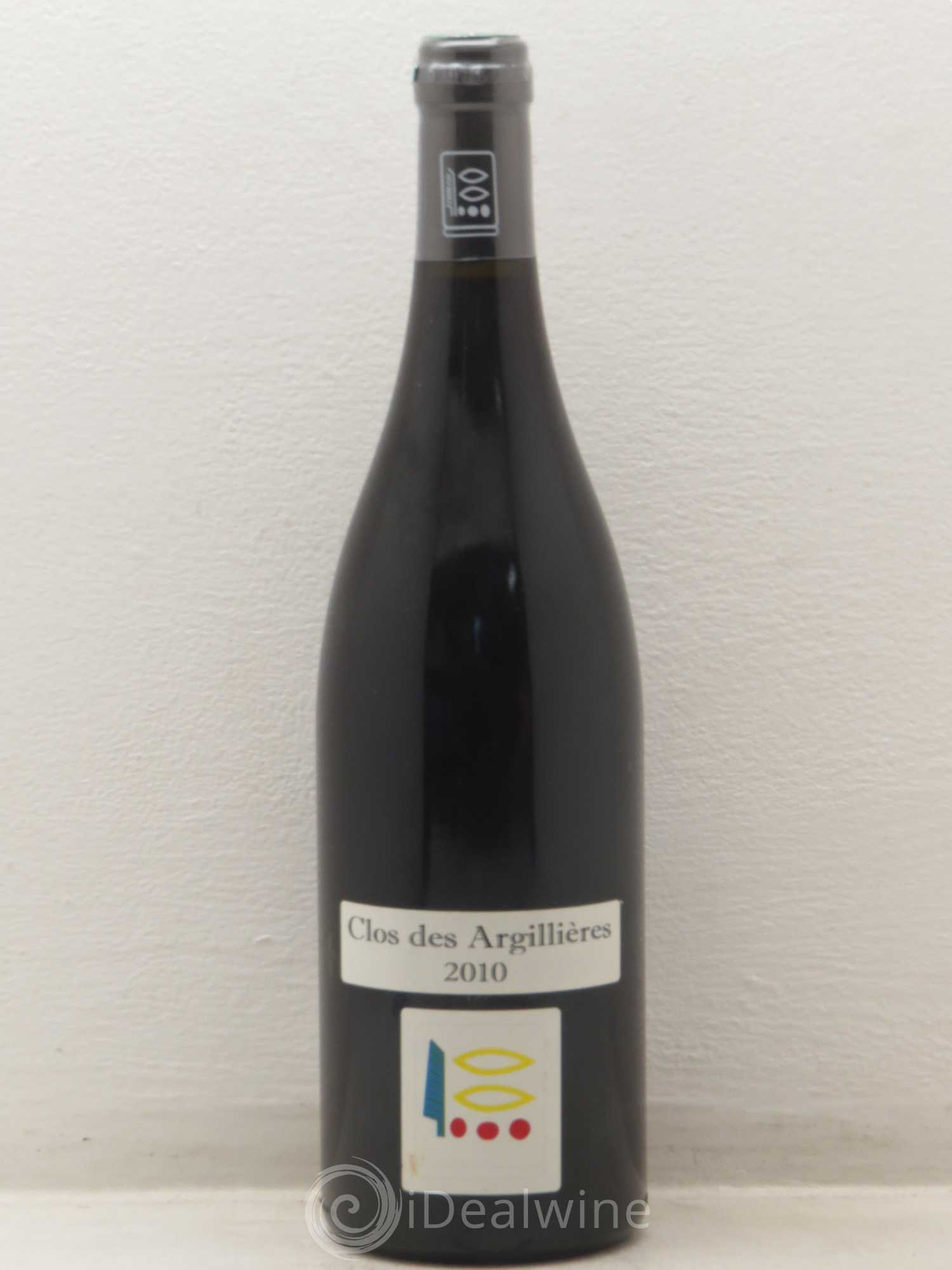 Nuits-Saint-Georges 1er Cru Clos des Argillières Prieuré Roch 2010 - Lot de 1 bouteille - 0