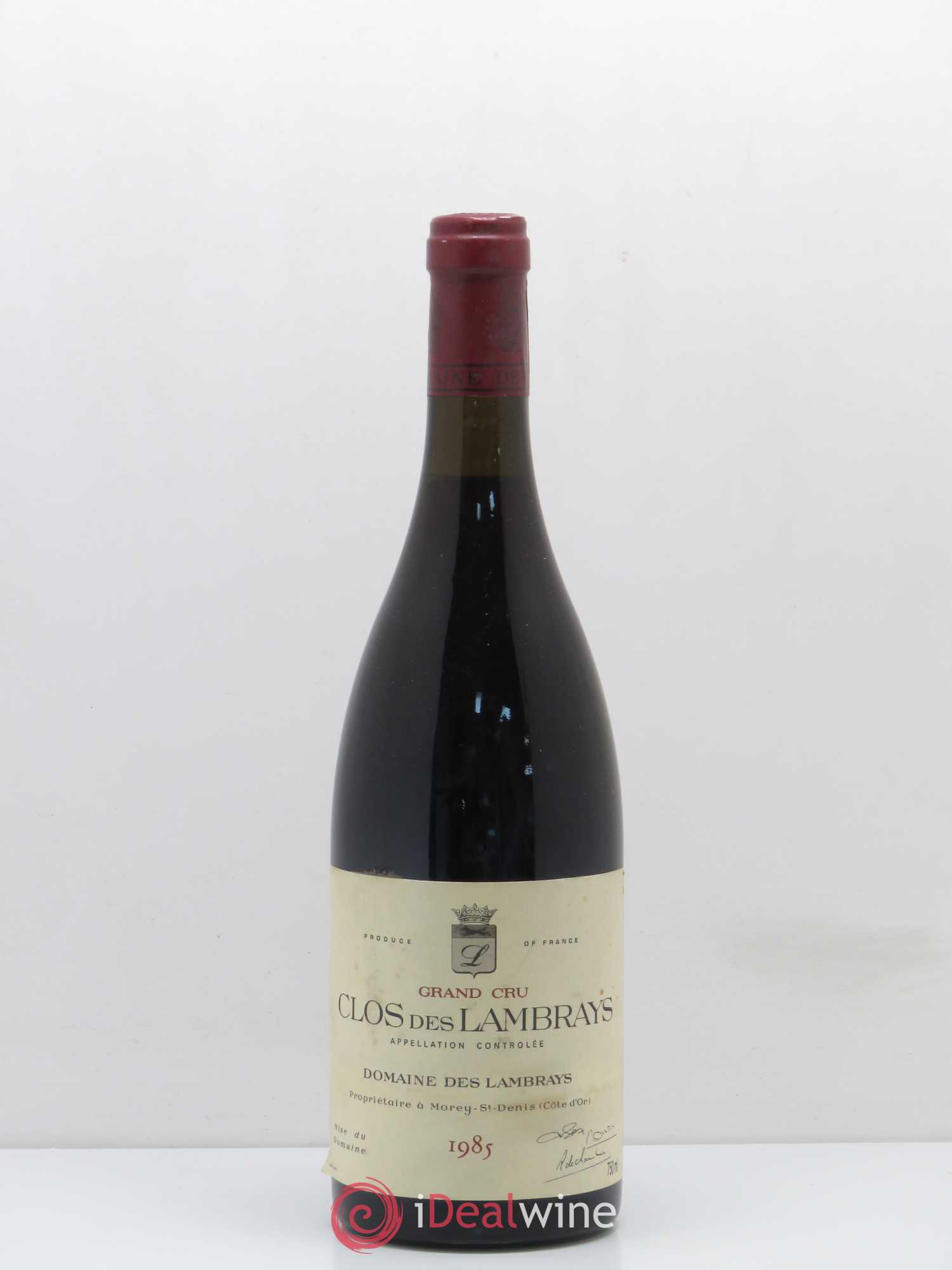 Clos des Lambrays Grand Cru Domaine des Lambrays 1985 - Posten von 1 Flasche - 0