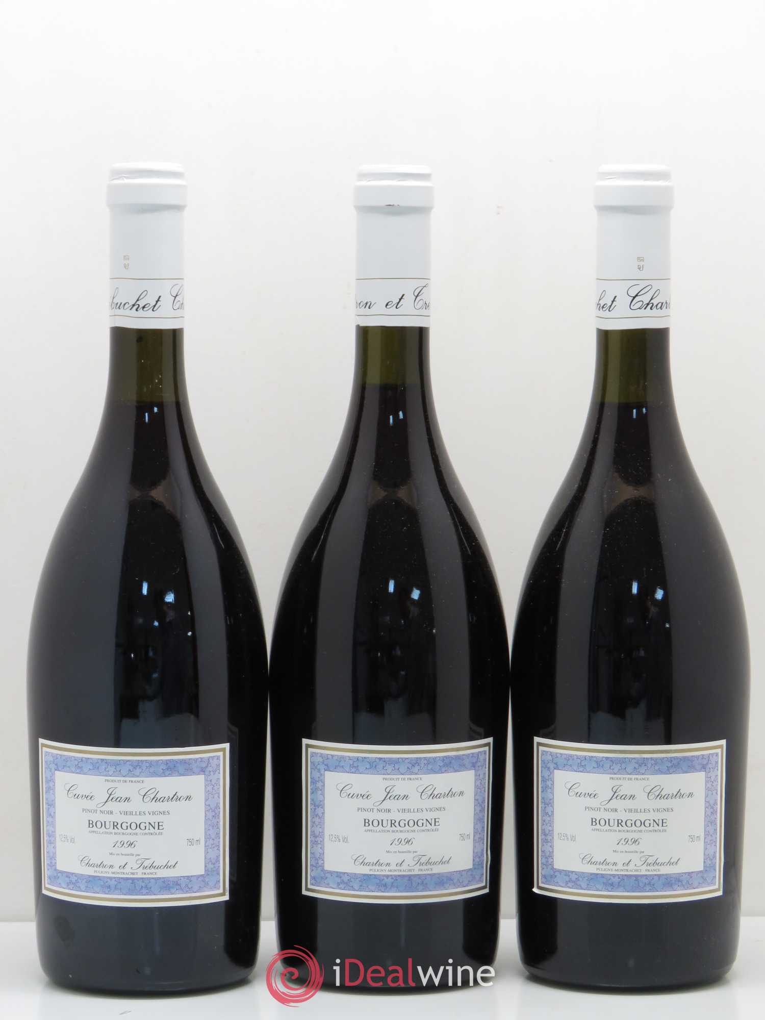 Bourgogne Pinot Noir Vieilles Vignes Domaine Jean Chartron 1996 - Posten von 12 Flaschen - 3