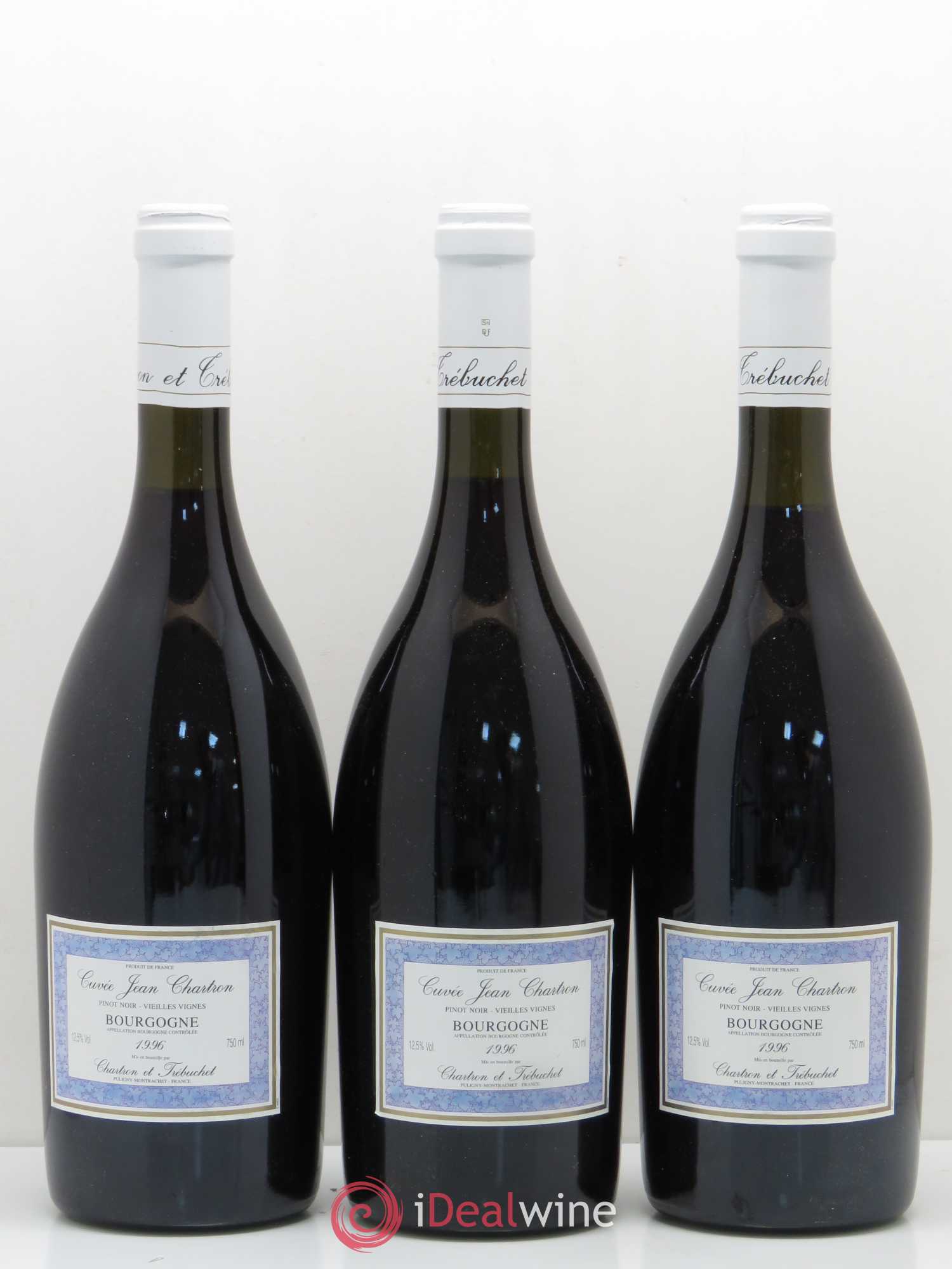Bourgogne Pinot Noir Vieilles Vignes Domaine Jean Chartron 1996 - Posten von 12 Flaschen - 4