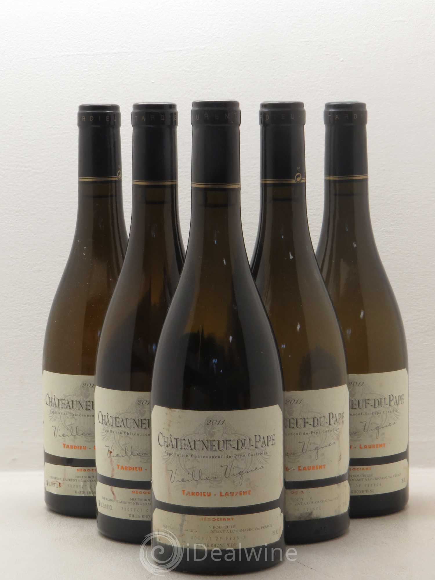 Châteauneuf-du-Pape Maison Tardieu Laurent Vieilles Vignes 2011 - Posten von 5 Flaschen - 0