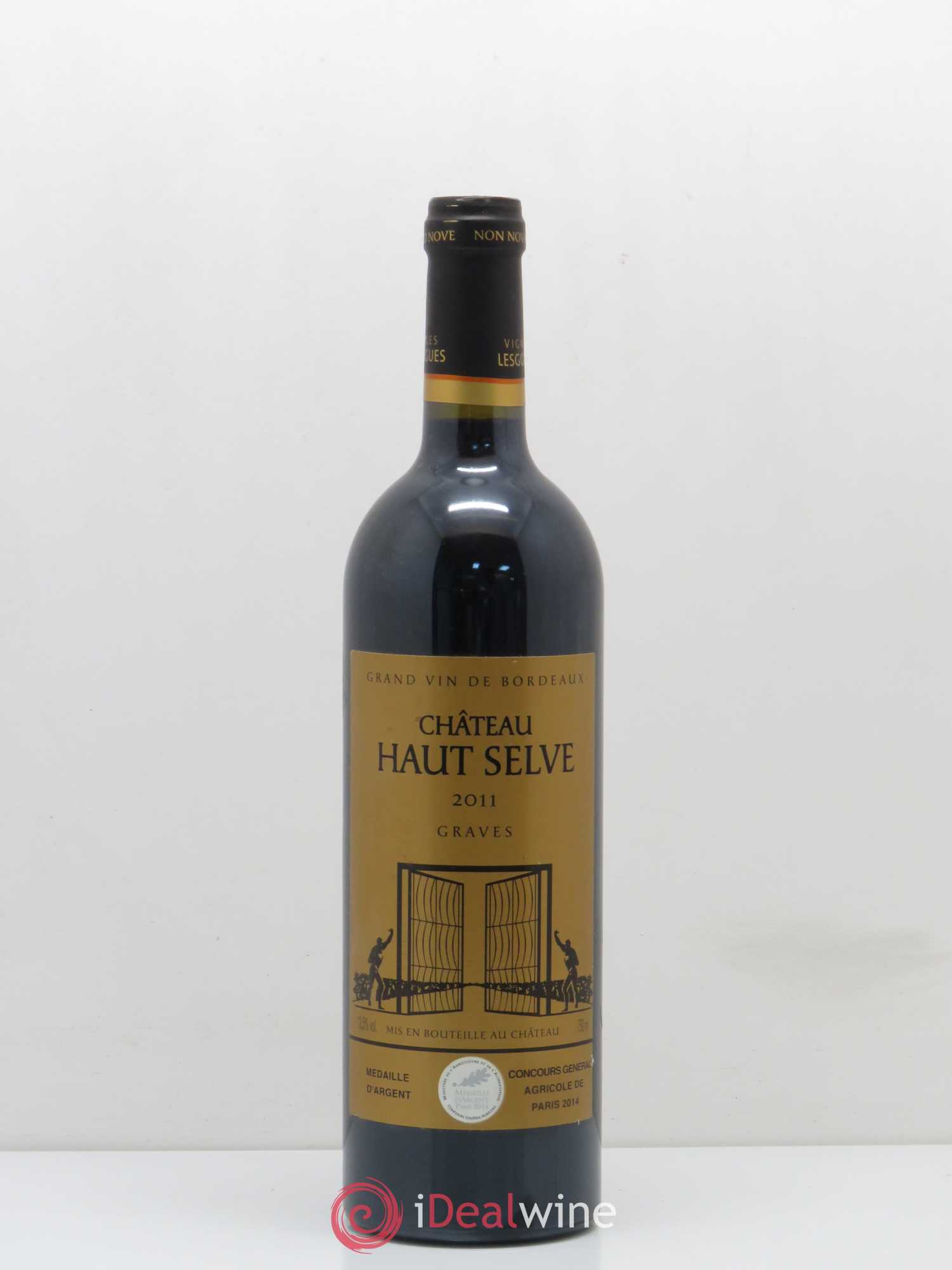 Graves Château Haut Selve 2011 - Posten von 1 Flasche - 0