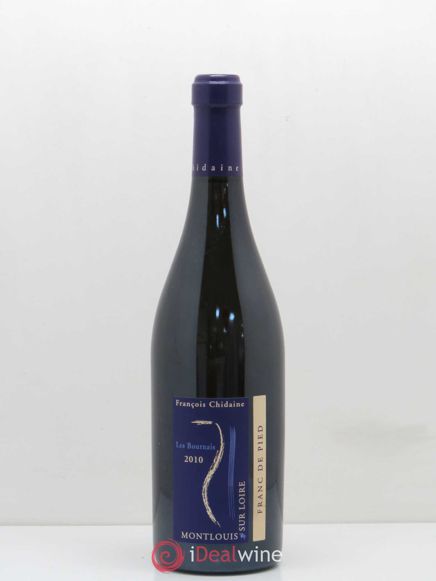 Montlouis-sur-Loire Les Bournais Franc de Pied François Chidaine 2010 - Lot de 1 bouteille - 0