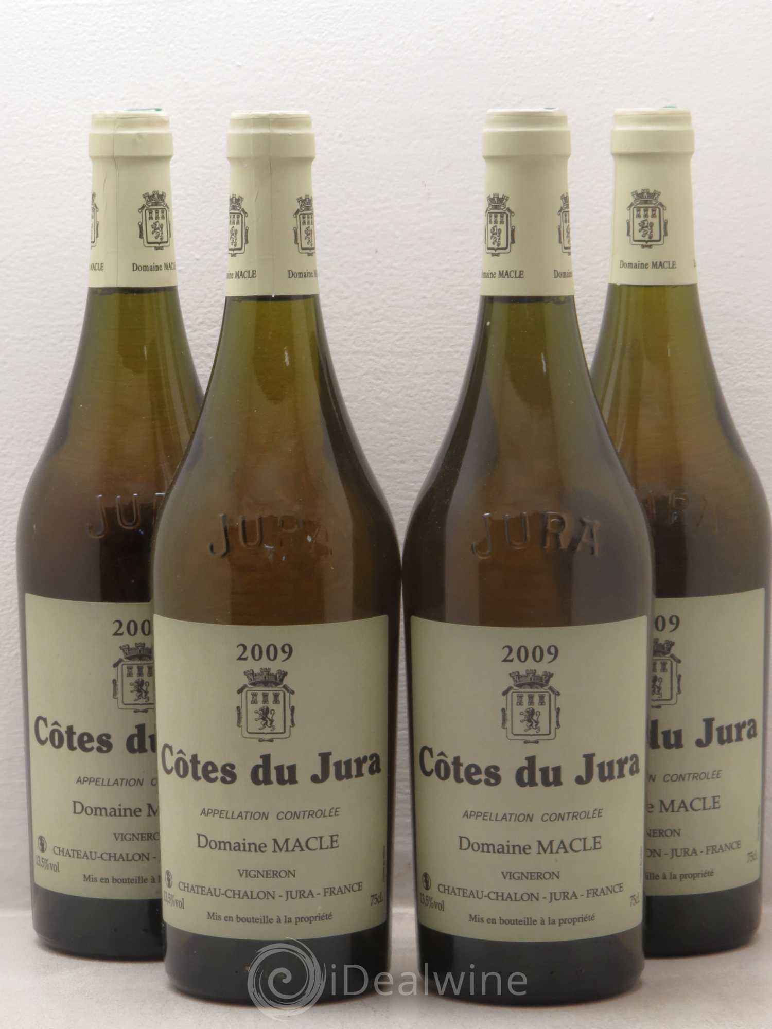 Côtes du Jura Jean Macle 2009 - Lot de 4 bouteilles - 0
