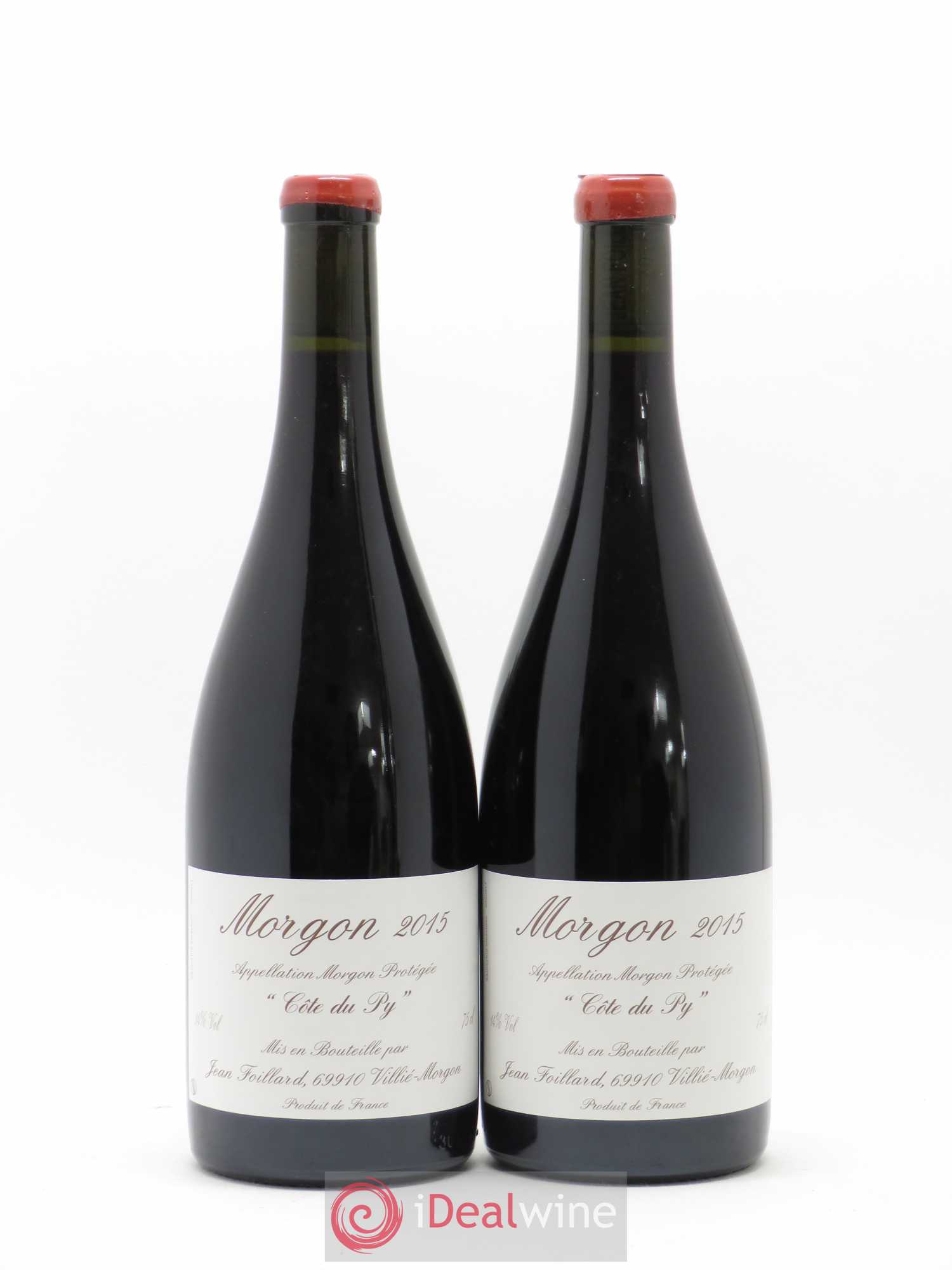 Morgon Côte du Py Jean Foillard 2015 - Lot de 2 bouteilles - 0