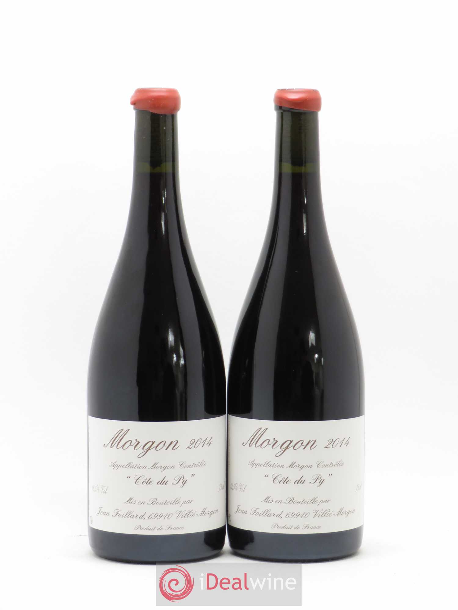 Morgon Côte du Py Jean Foillard 2014 - Lot de 2 bouteilles - 0
