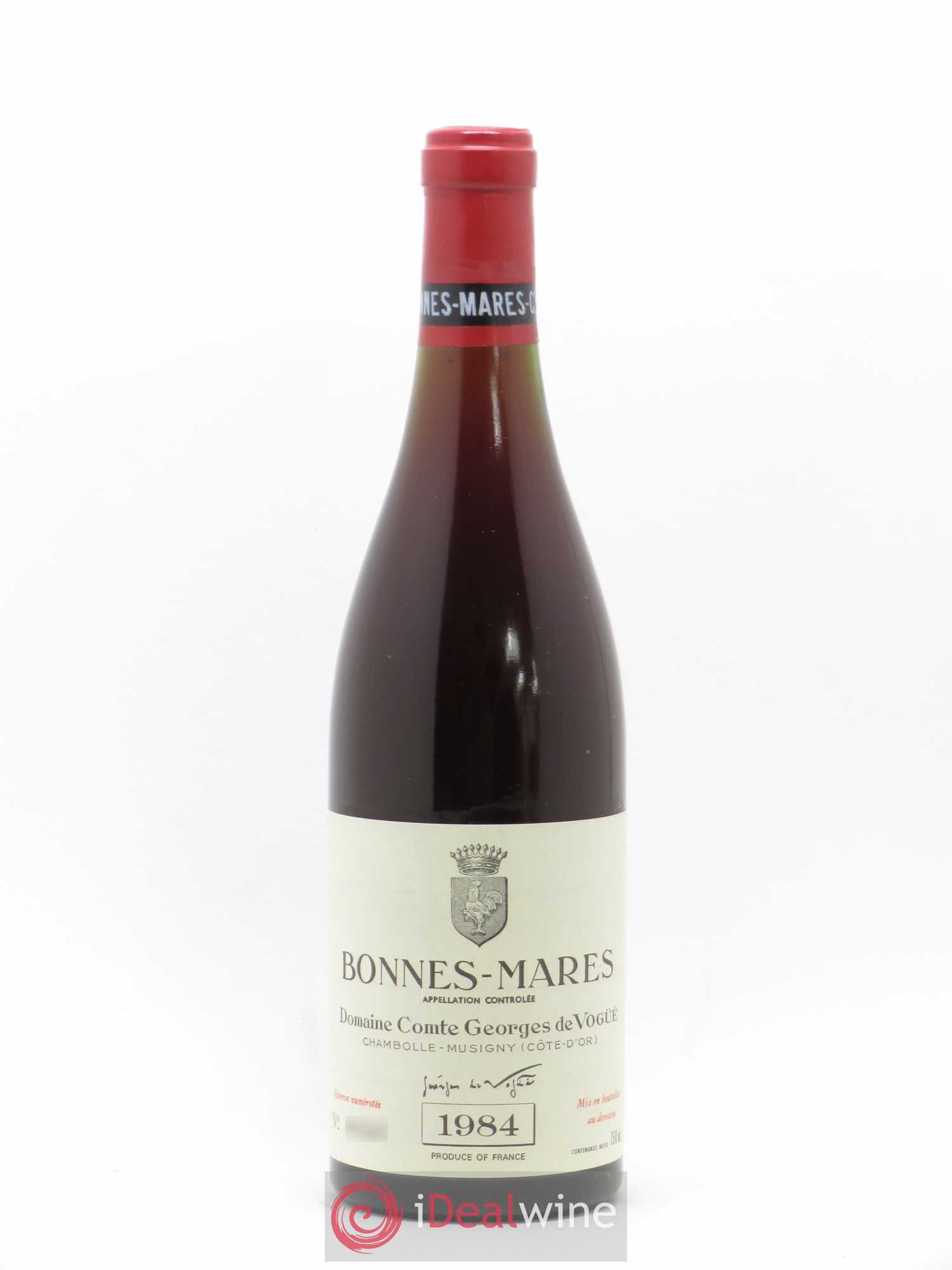 Bonnes-Mares Grand Cru Comte Georges de Vogüé 1984 - Lot de 1 bouteille - 0