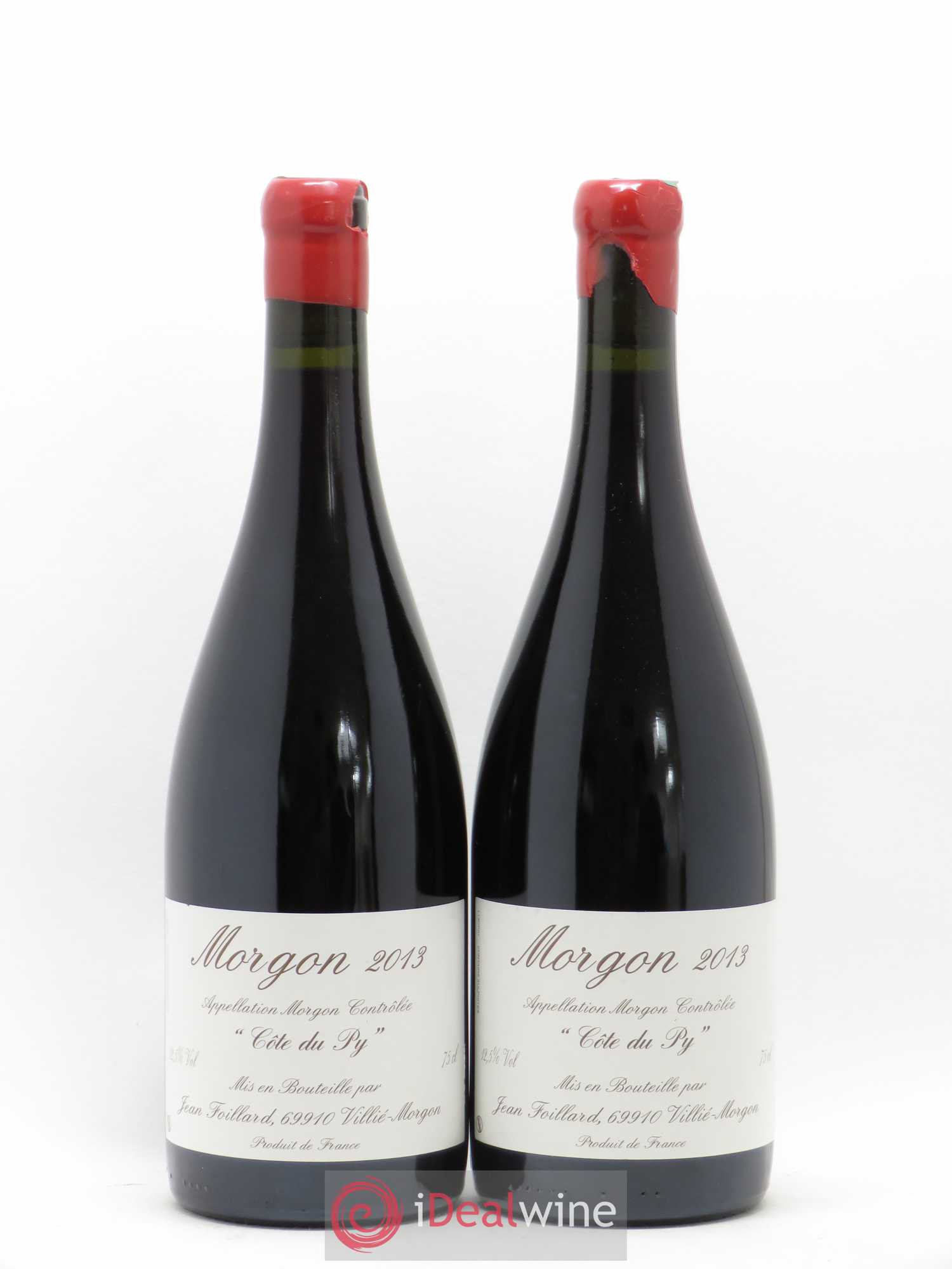 Morgon Côte du Py Jean Foillard 2013 - Lot de 2 bouteilles - 0