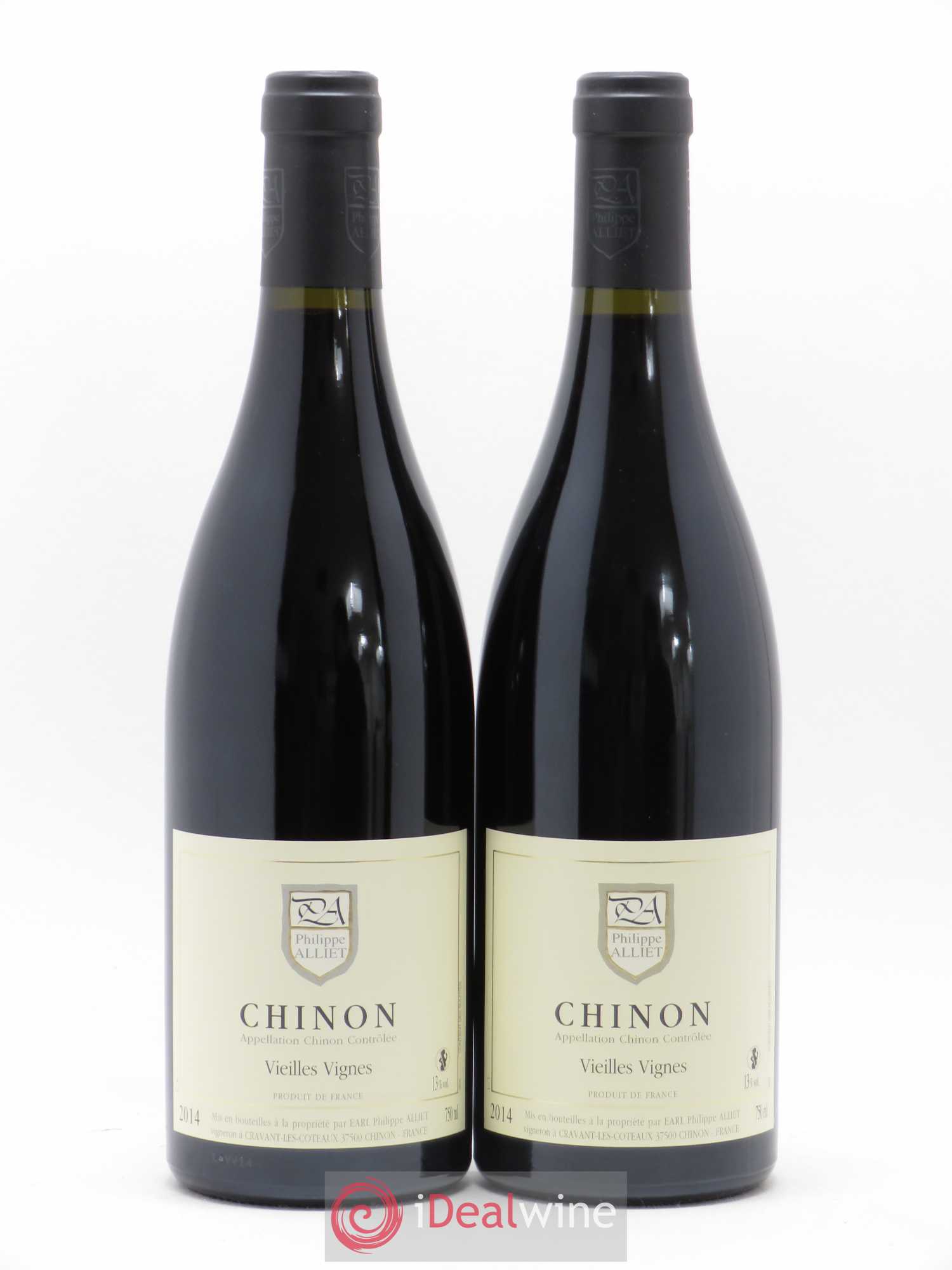 Chinon Vieilles Vignes Philippe Alliet 2014 - Lot de 2 bouteilles - 0