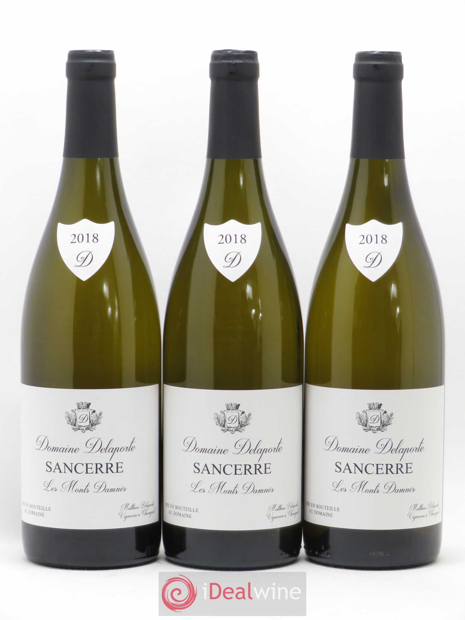 Sancerre Les Monts Damnés Delaporte 2018 - Lot de 3 bouteilles - 0