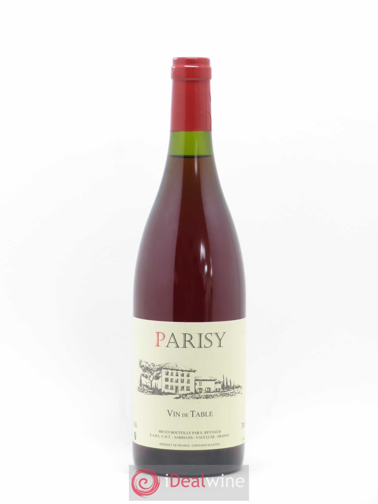 Vin de Table Parisy Emmanuel Reynaud - Lot de 1 bouteille - 0