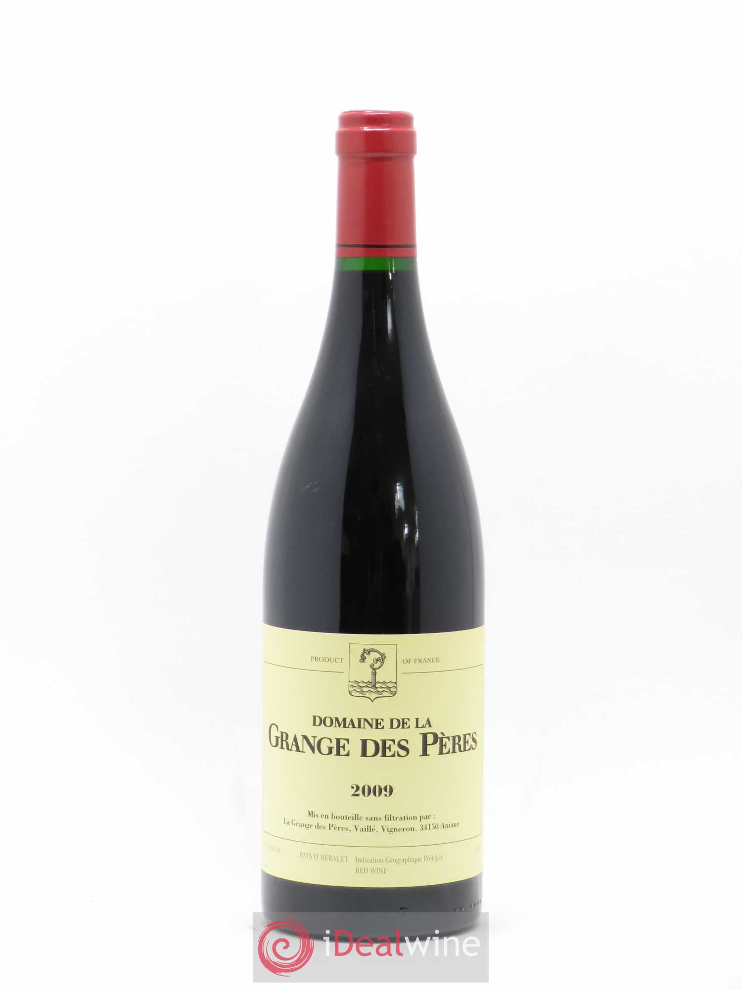 Pays d'Hérault Grange des Pères Laurent Vaillé 2009 - Lot de 1 bouteille - 0
