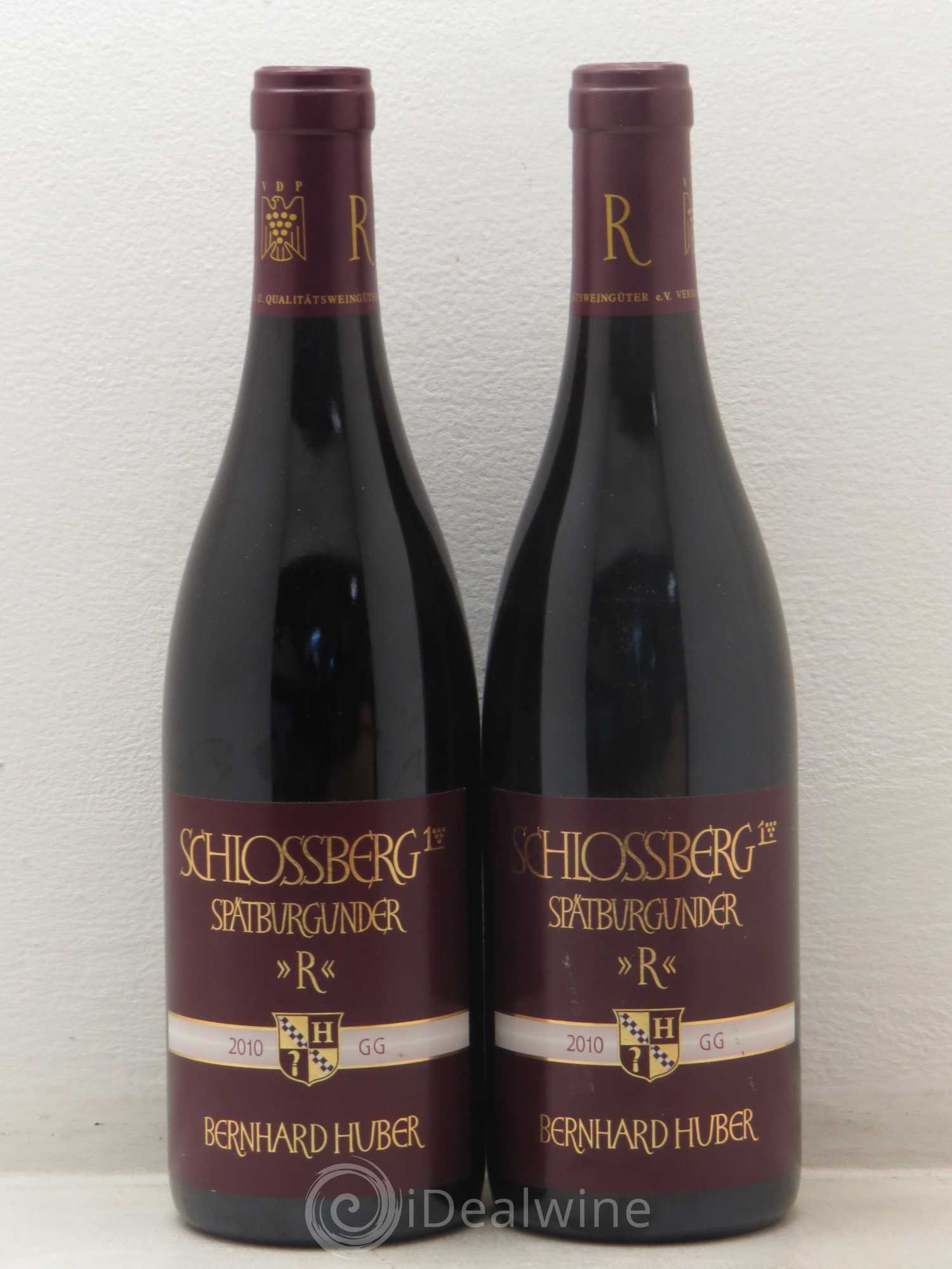Pinot Noir Bernhard Huber Schlossberg Spätburgunder GroBes Gewächs R 2010 - Posten von 2 Flaschen - 0