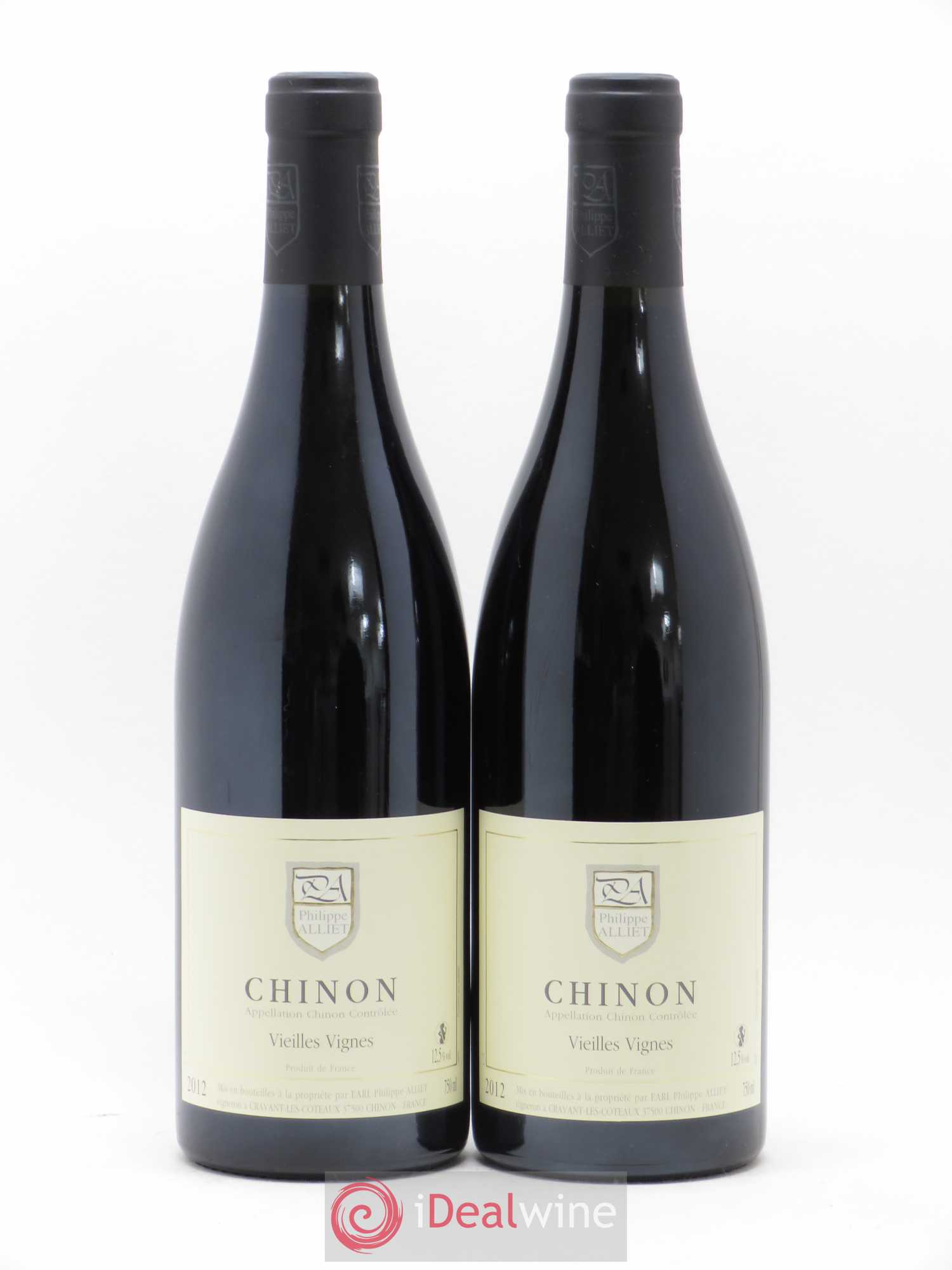 Chinon Vieilles Vignes Philippe Alliet 2012 - Lot de 2 bouteilles - 0