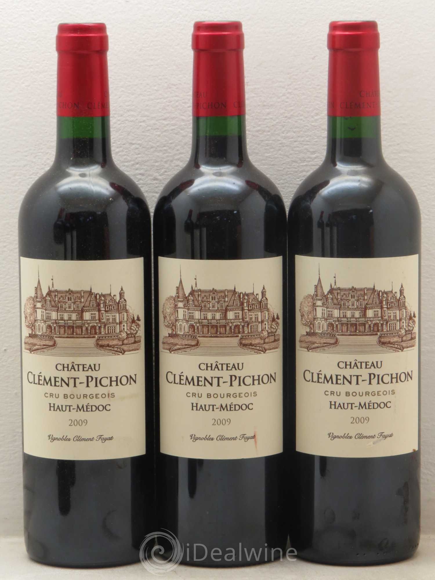 Château Clément-Pichon Cru Bourgeois 2009 - Lot de 6 bouteilles - 1