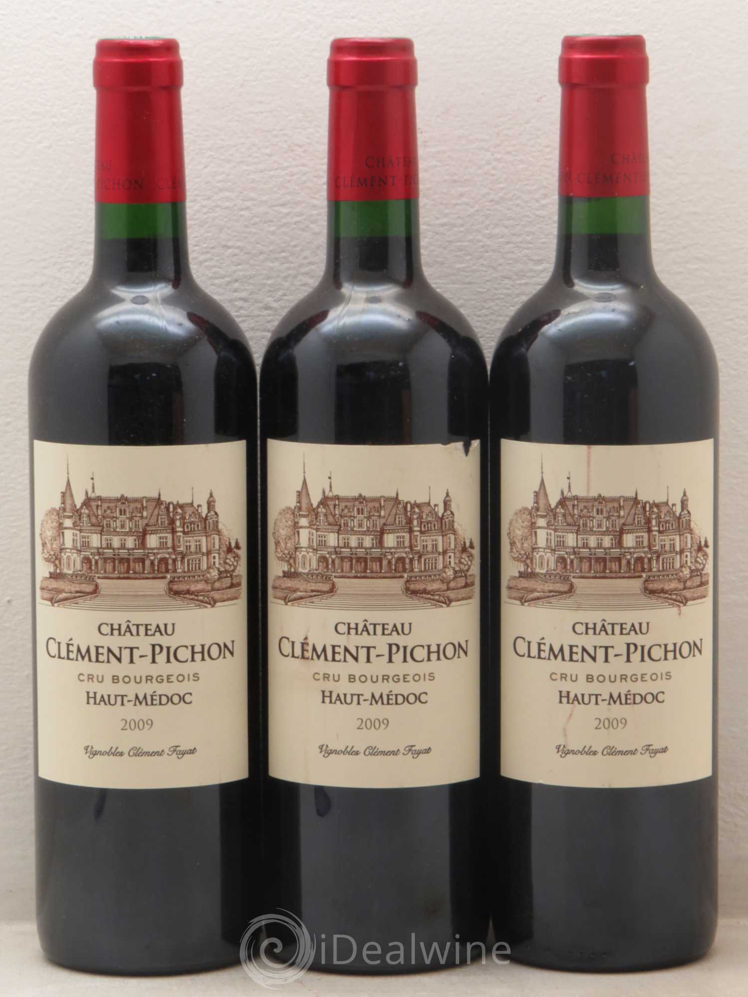 Château Clément-Pichon Cru Bourgeois 2009 - Lot de 6 bouteilles - 2