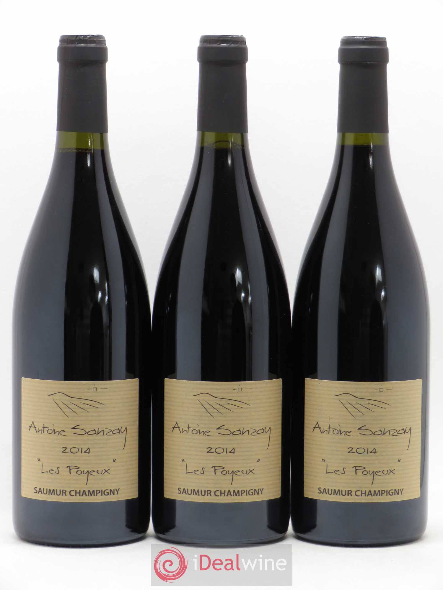 Saumur-Champigny Les Poyeux Antoine Sanzay 2014 - Lot de 3 bouteilles - 0