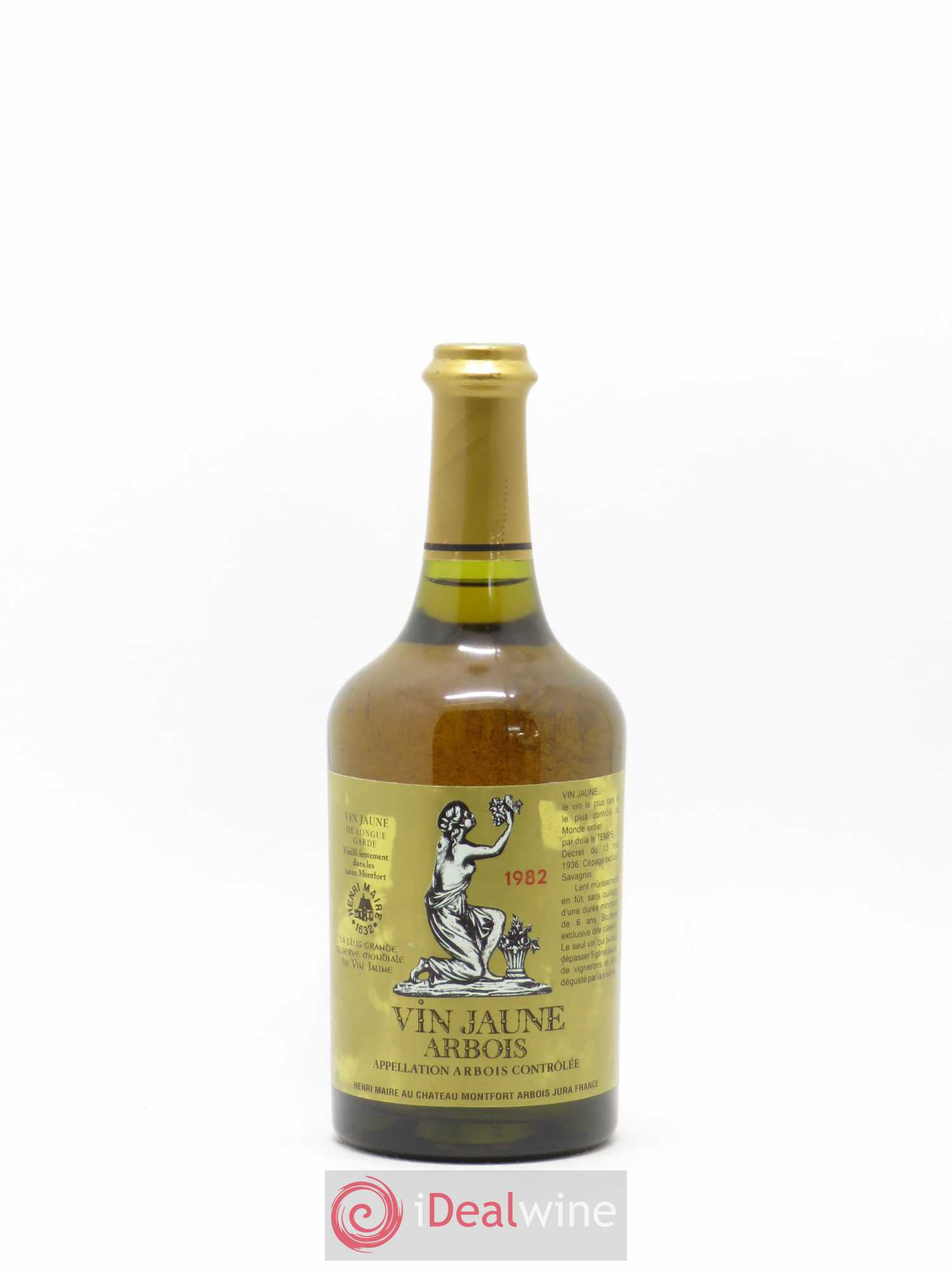 Arbois Vin Jaune Henri Maire 1982 - Posten von 1 Flasche - 0
