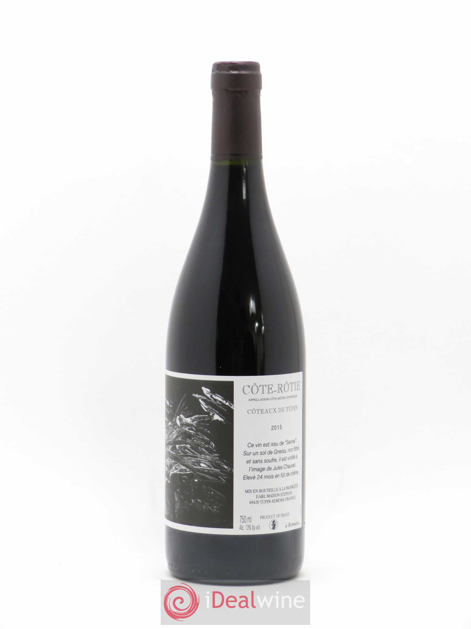 Côte-Rôtie Coteaux de Tupin Jean-Michel Stephan 2015 - Lot de 1 bouteille - 1