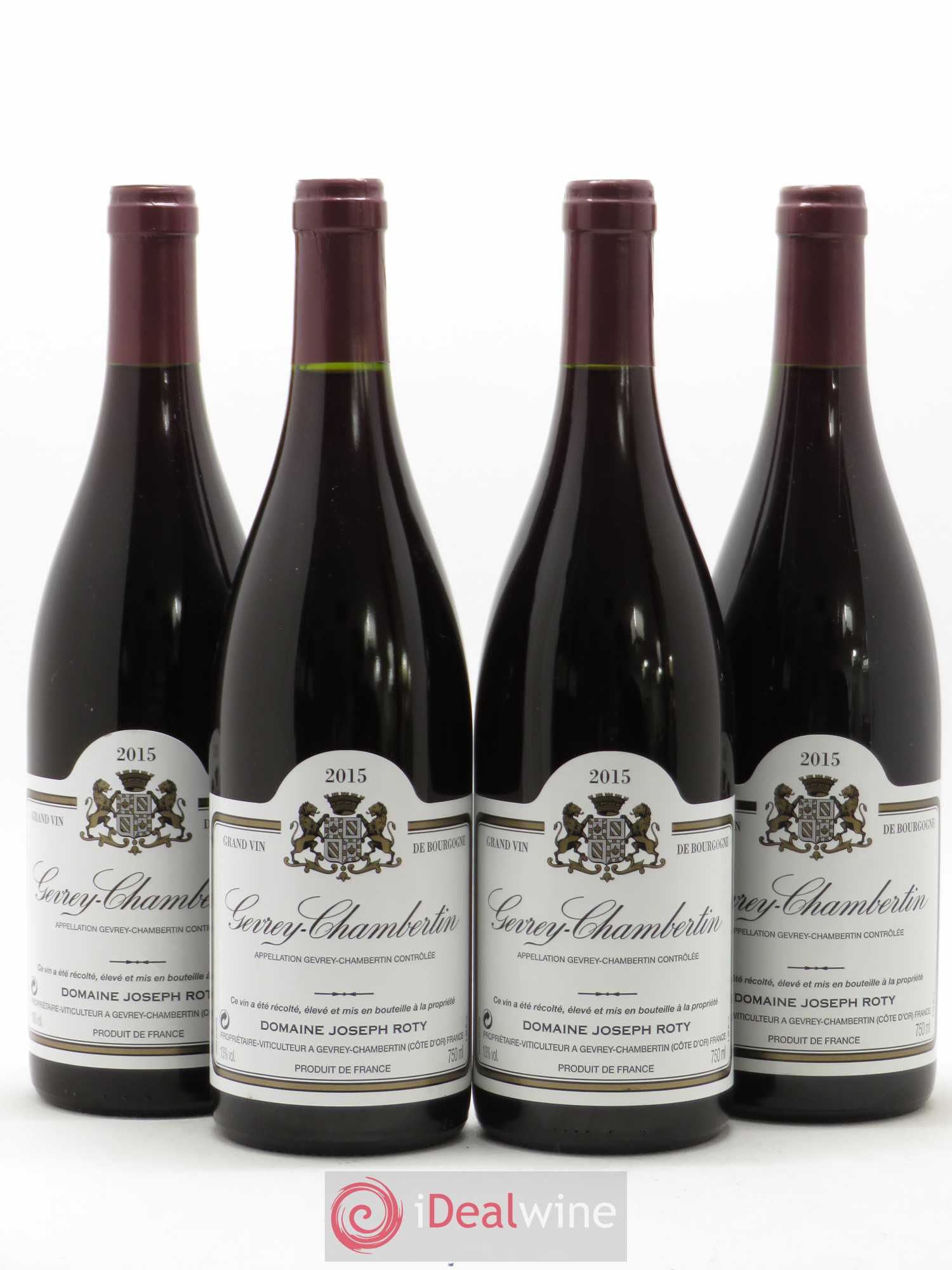 Gevrey-Chambertin Joseph Roty (Domaine) 2015 - Lot de 4 bouteilles - 0