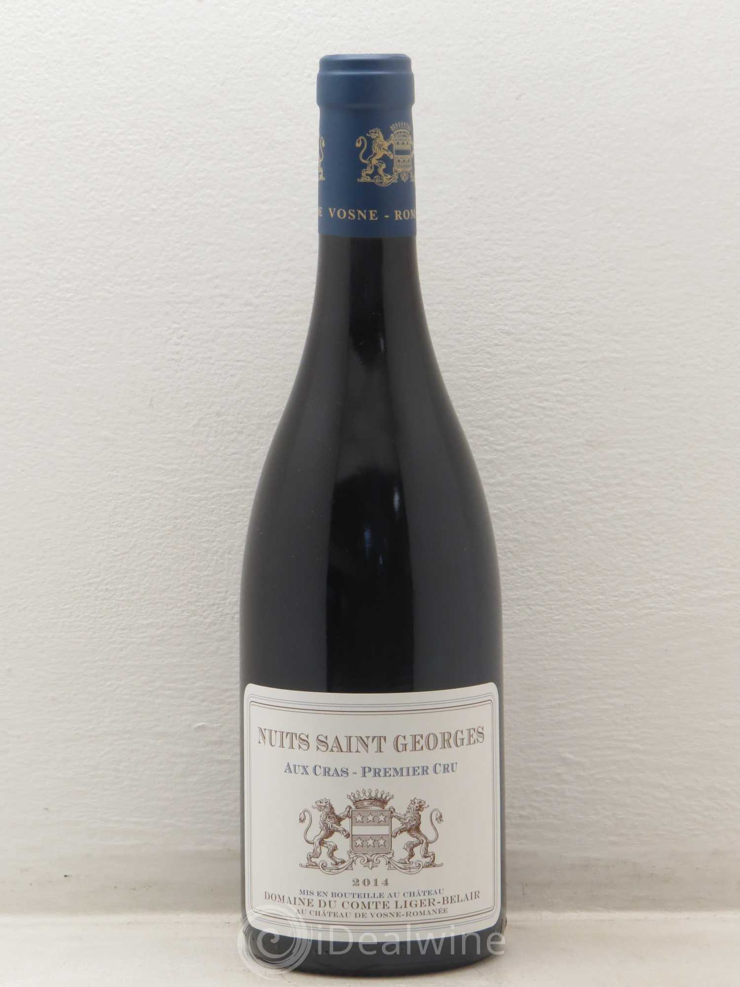 Nuits-Saint-Georges 1er Cru Aux Cras Comte Liger-Belair (Domaine du) 2014 - Lot de 1 bouteille - 0