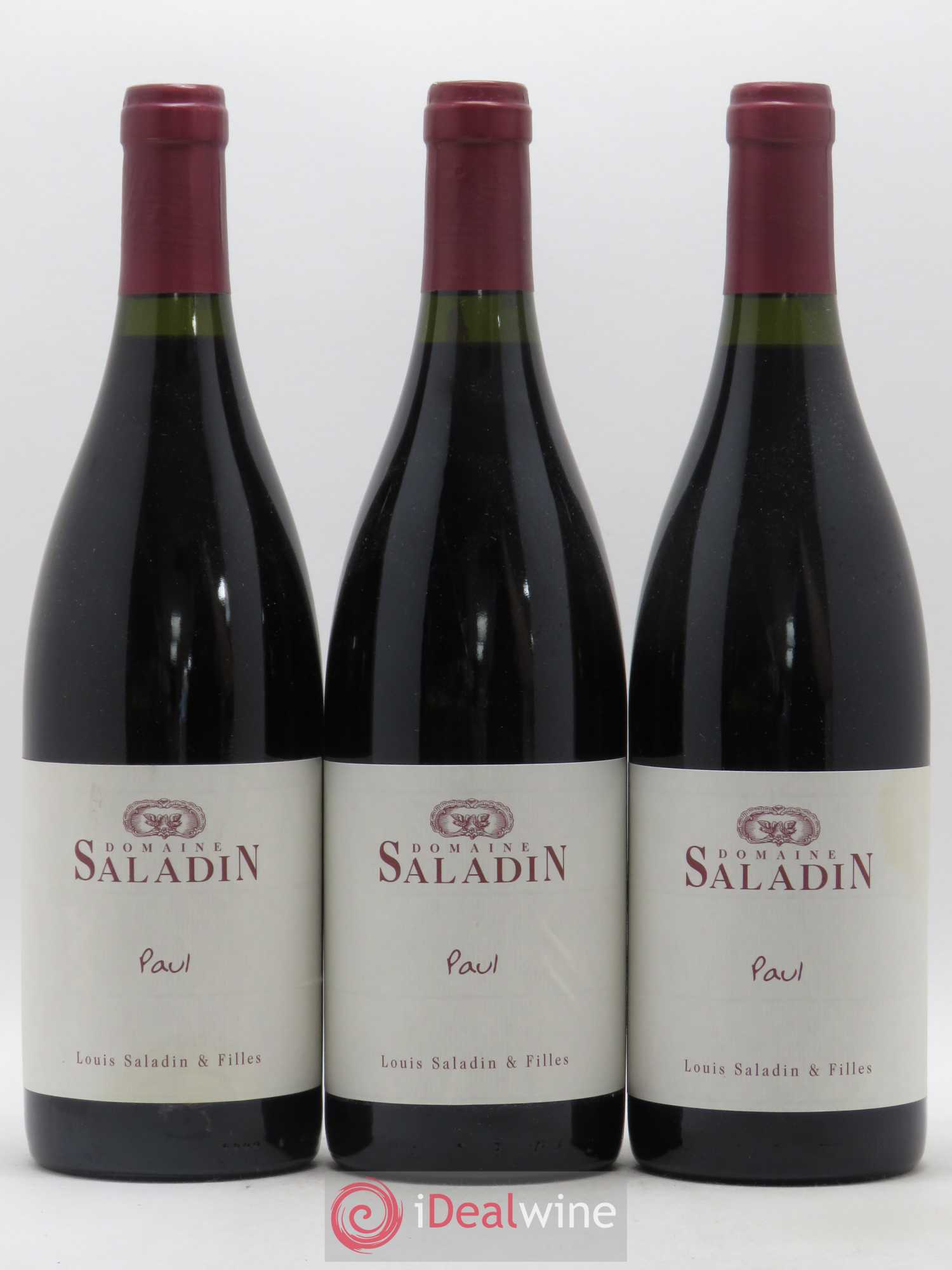 Côtes-du-Rhône Paul Domaine Saladin 2010 - Lot de 3 bouteilles - 0