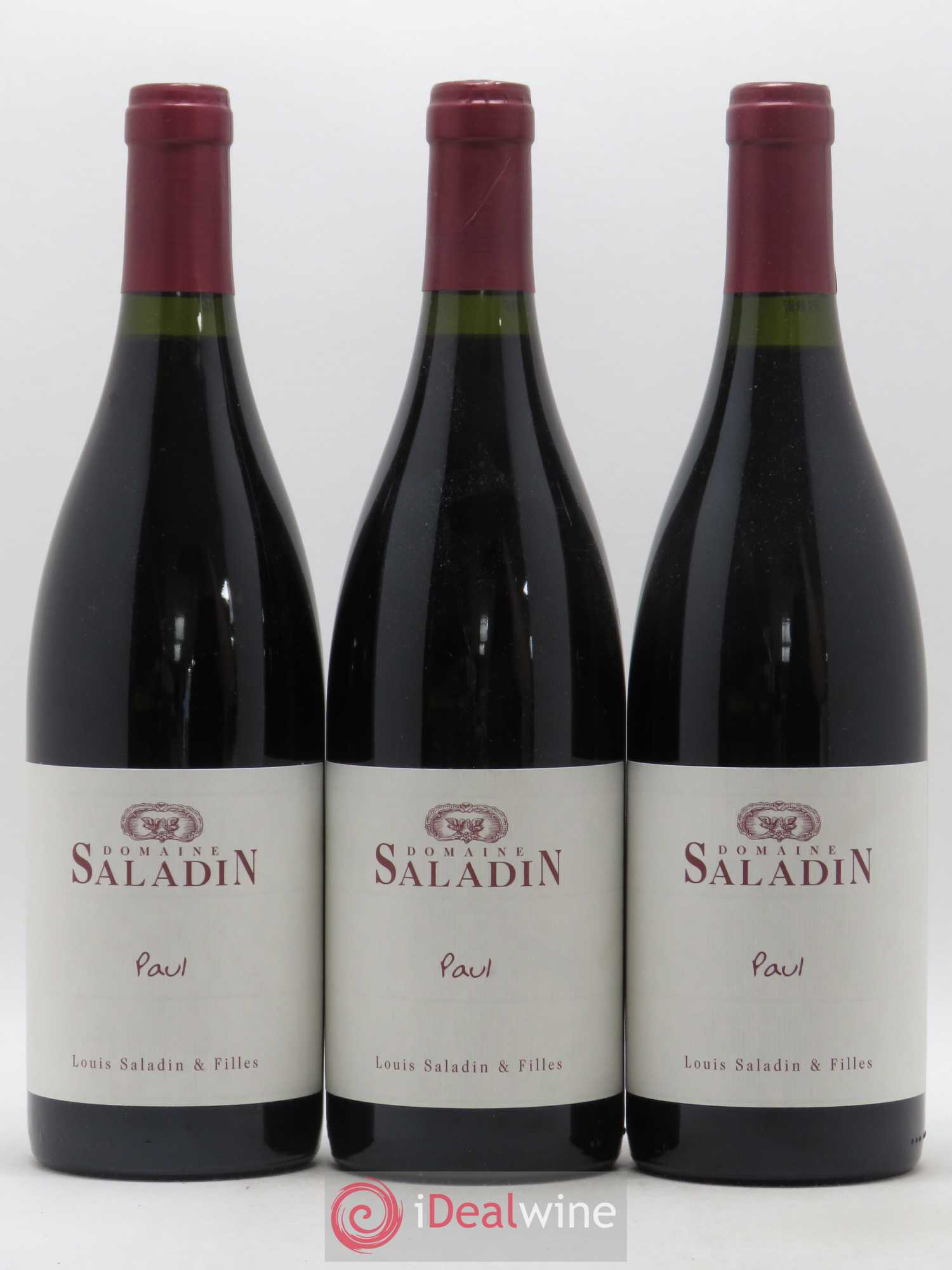 Côtes-du-Rhône Paul Domaine Saladin 2010 - Lot de 3 bouteilles - 0