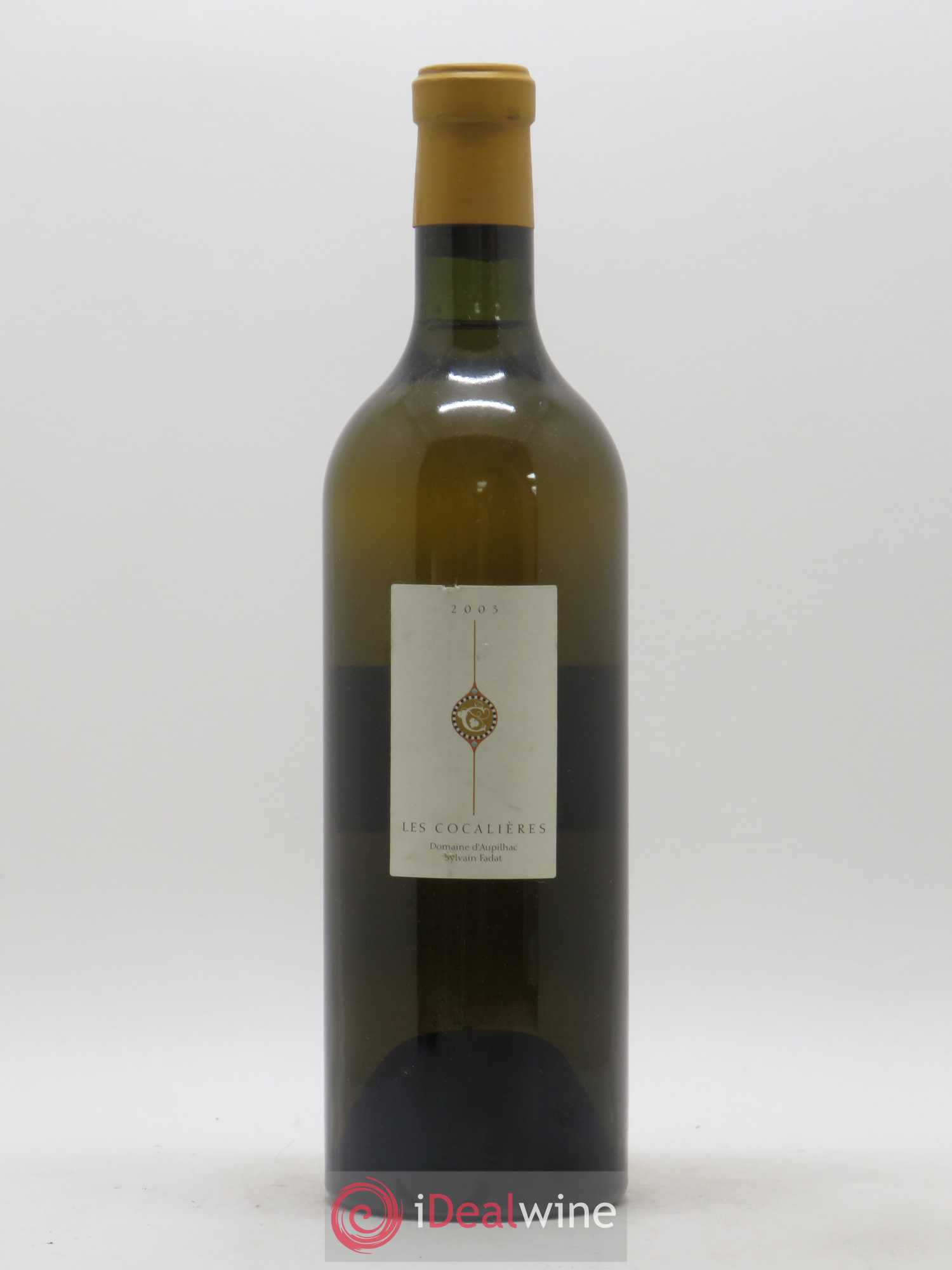 Languedoc Aupilhac (Domaine d') Les Cocalières Sylvain Fadat 2003 - Lot de 1 bouteille - 0