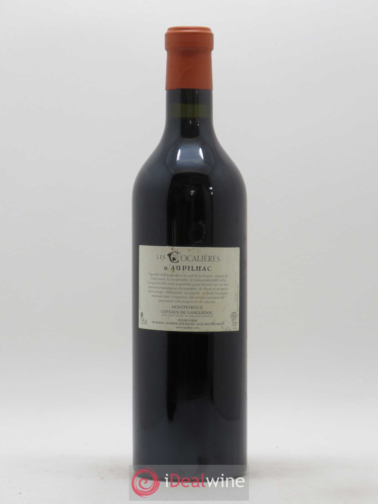 Coteaux du Languedoc Aupilhac (Domaine d') Les Cocalières 2005 - Lot de 1 bouteille - 1