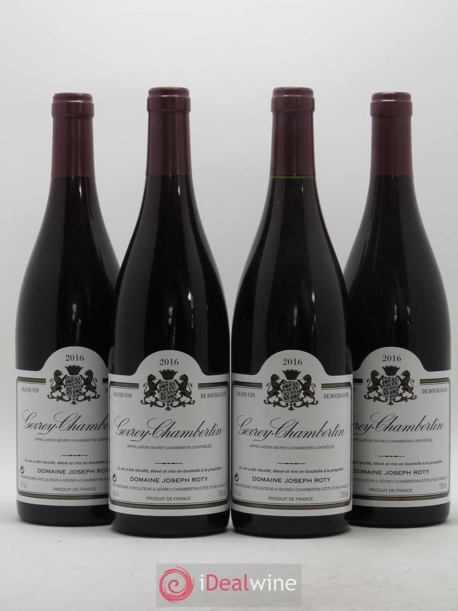 Gevrey-Chambertin Joseph Roty (Domaine) 2016 - Lot de 4 bouteilles - 0