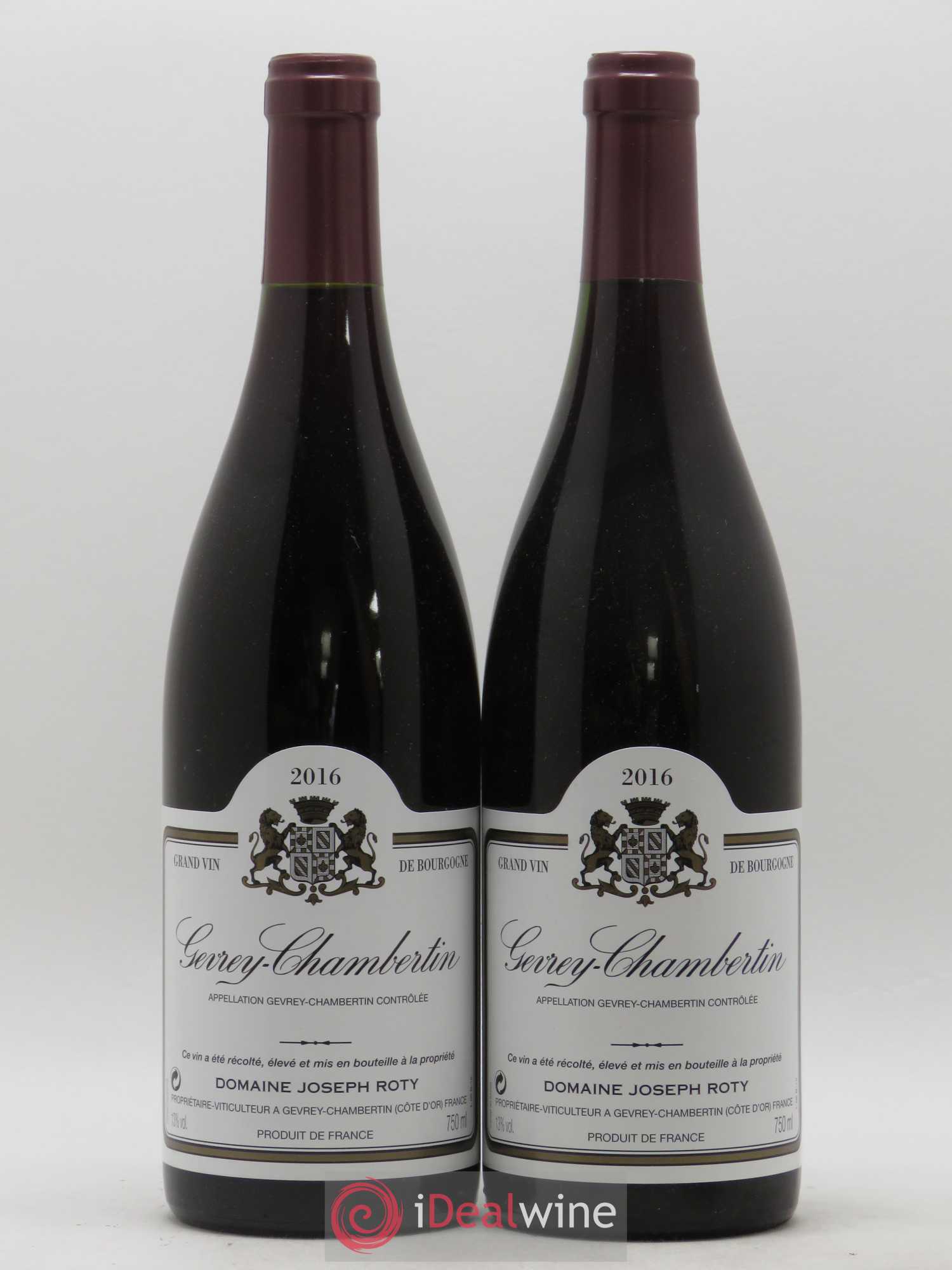Gevrey-Chambertin Joseph Roty (Domaine) 2016 - Lot de 2 bouteilles - 0