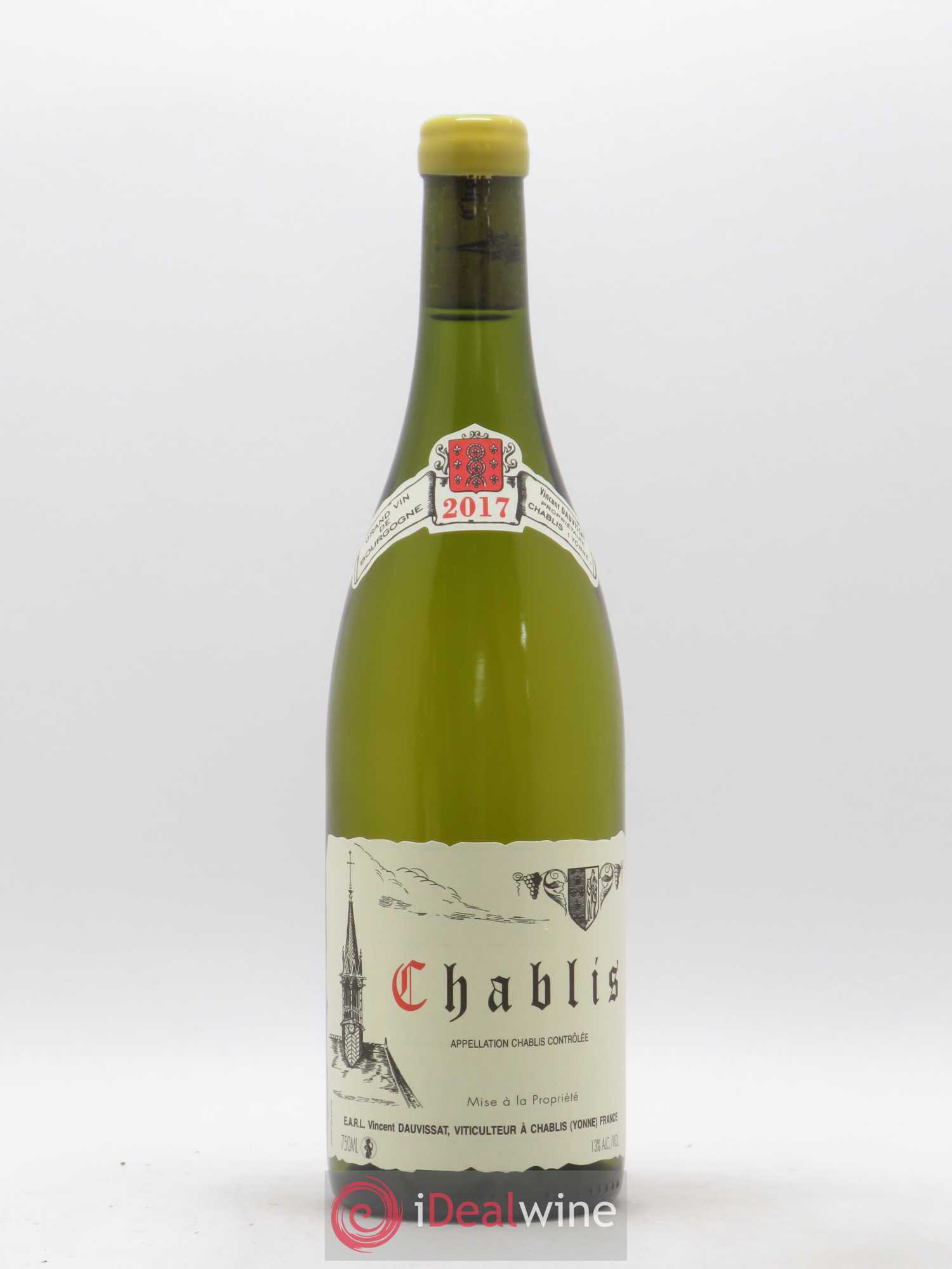 Chablis Vincent Dauvissat (Domaine) 2017 - Lot de 1 bouteille - 0