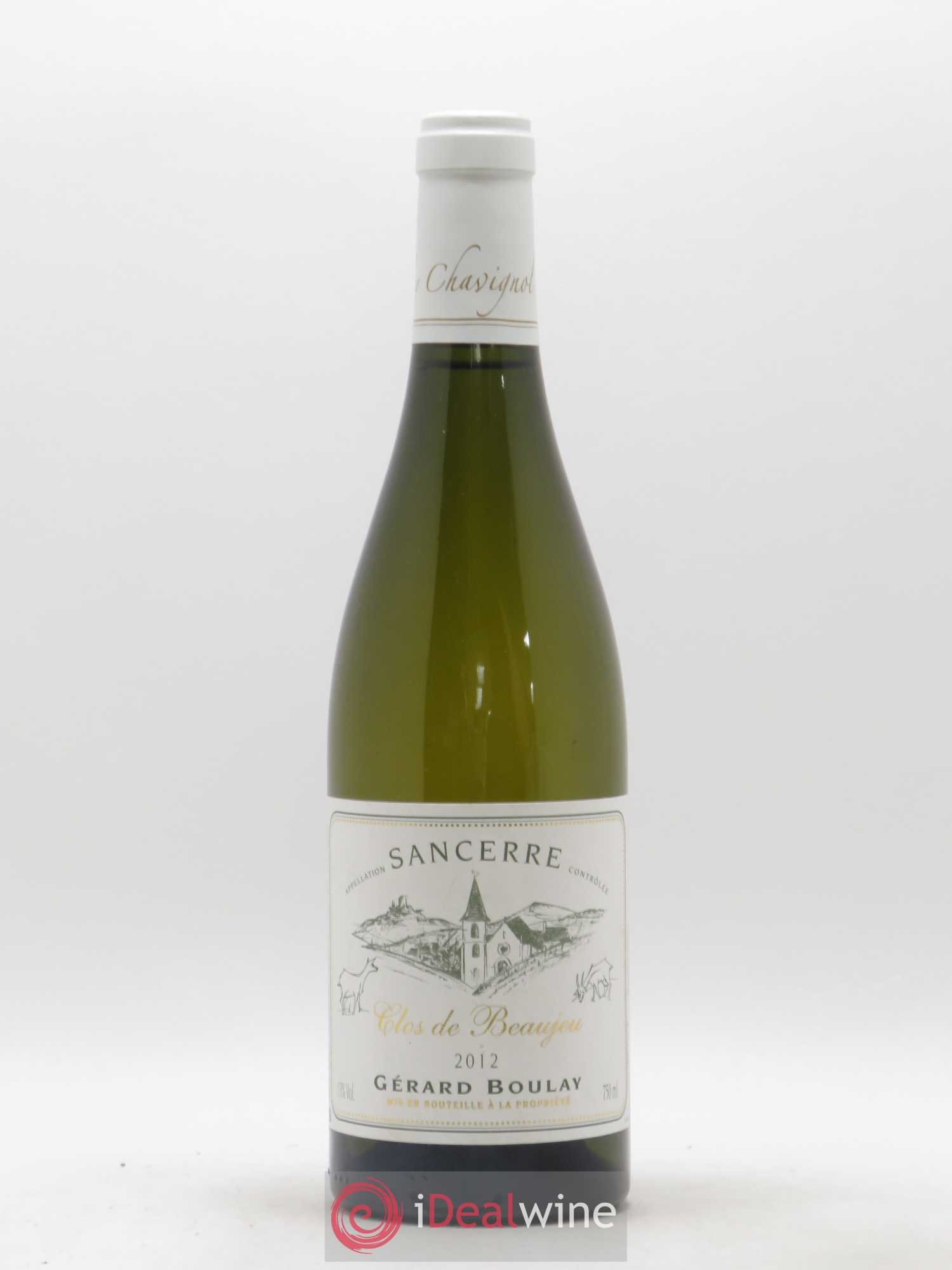 Sancerre Clos de Beaujeu Gérard Boulay 2012 - Lot de 1 bouteille - 0