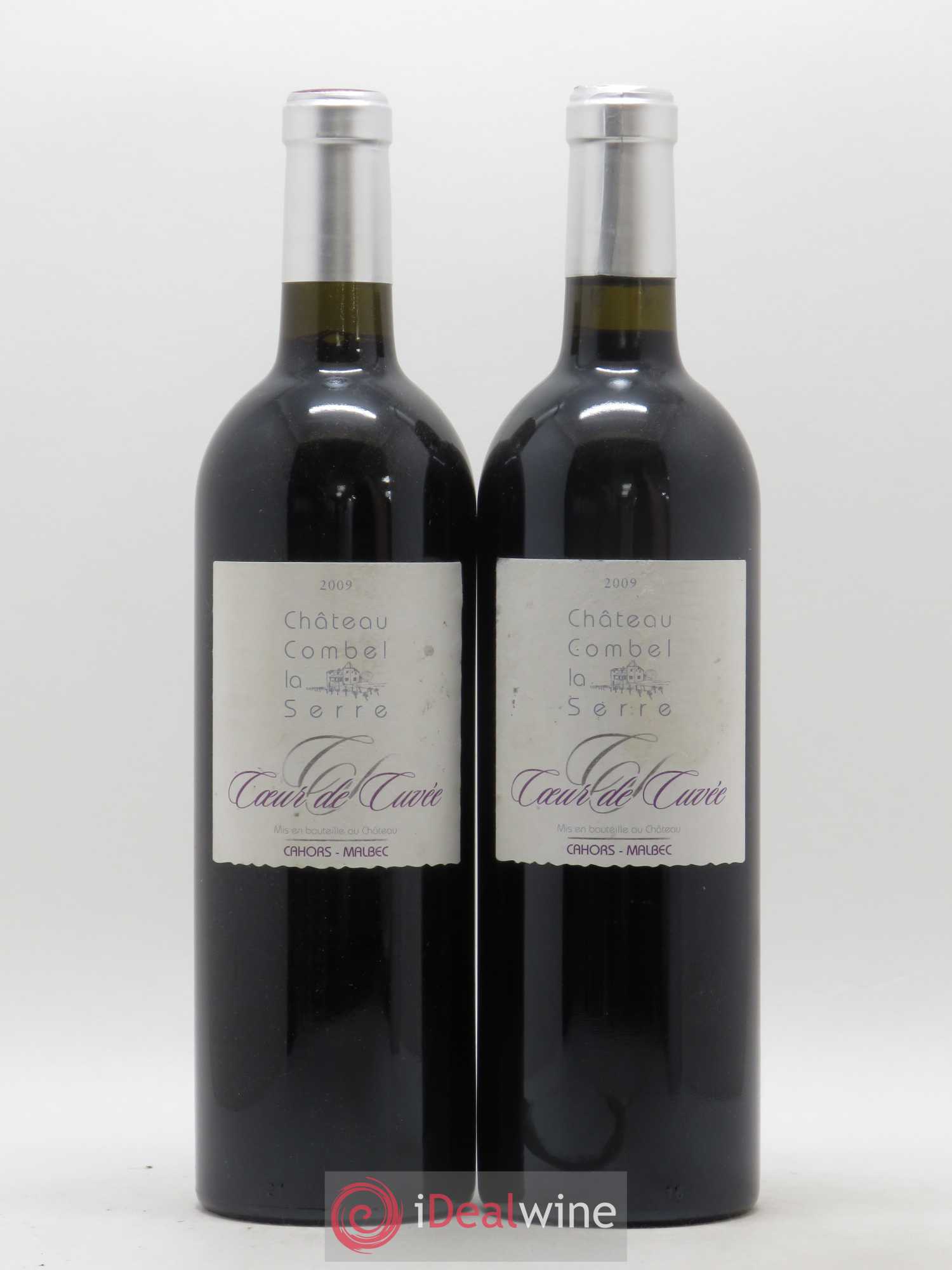Cahors Château Combel La Serre Coeur de cuvée 2009 - Lot de 2 bouteilles - 0