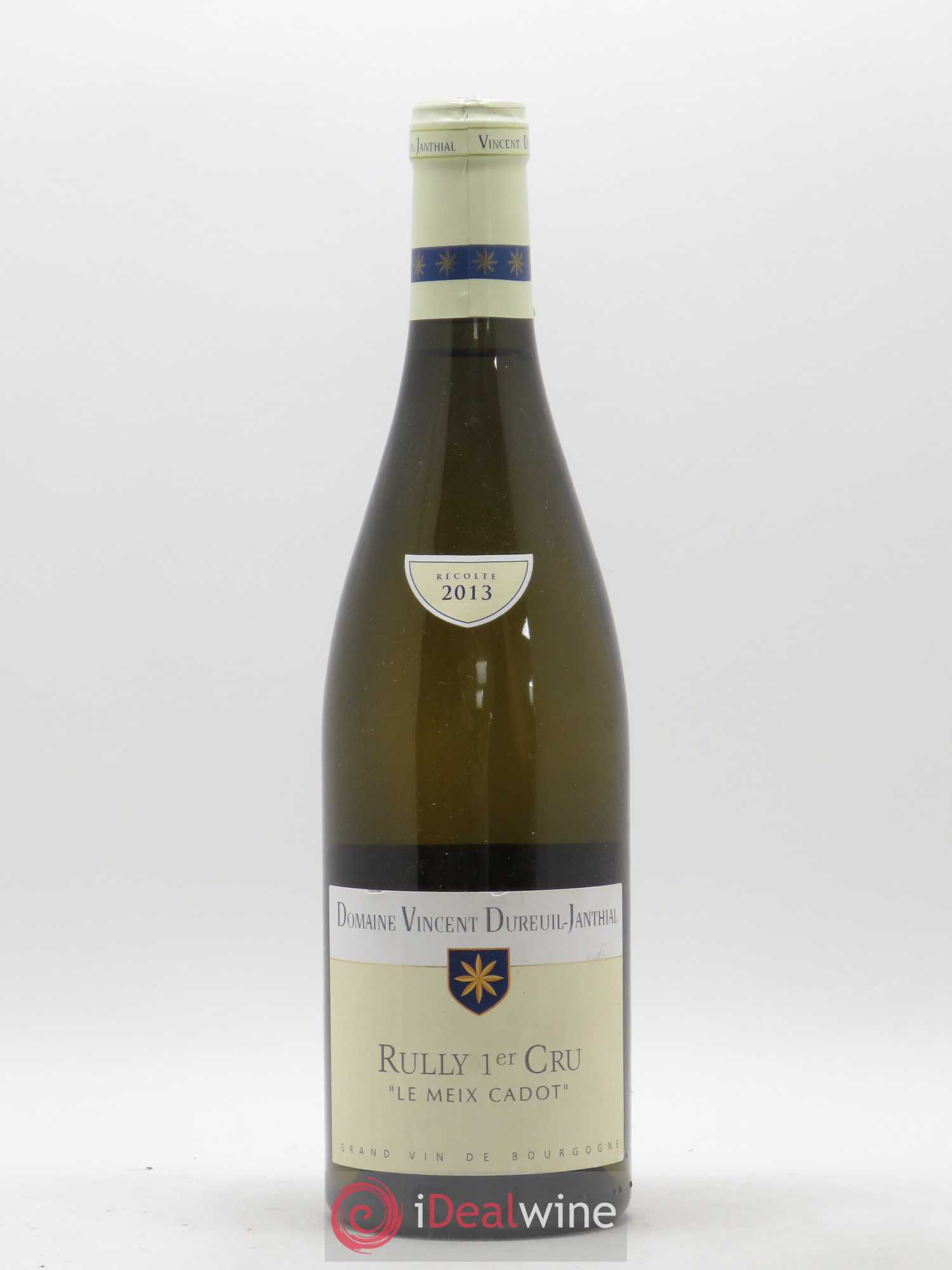 Rully 1er Cru Le Meix Cadot Vincent Dureuil-Janthial 2013 - Lot de 1 bouteille - 0