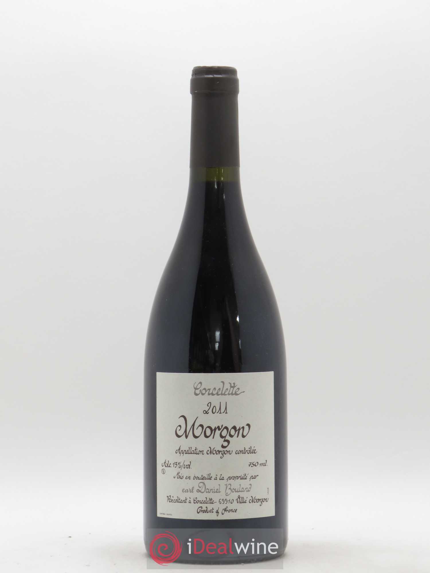 Morgon Corcelette Daniel Bouland (Domaine) 2011 - Lot de 1 bouteille - 0