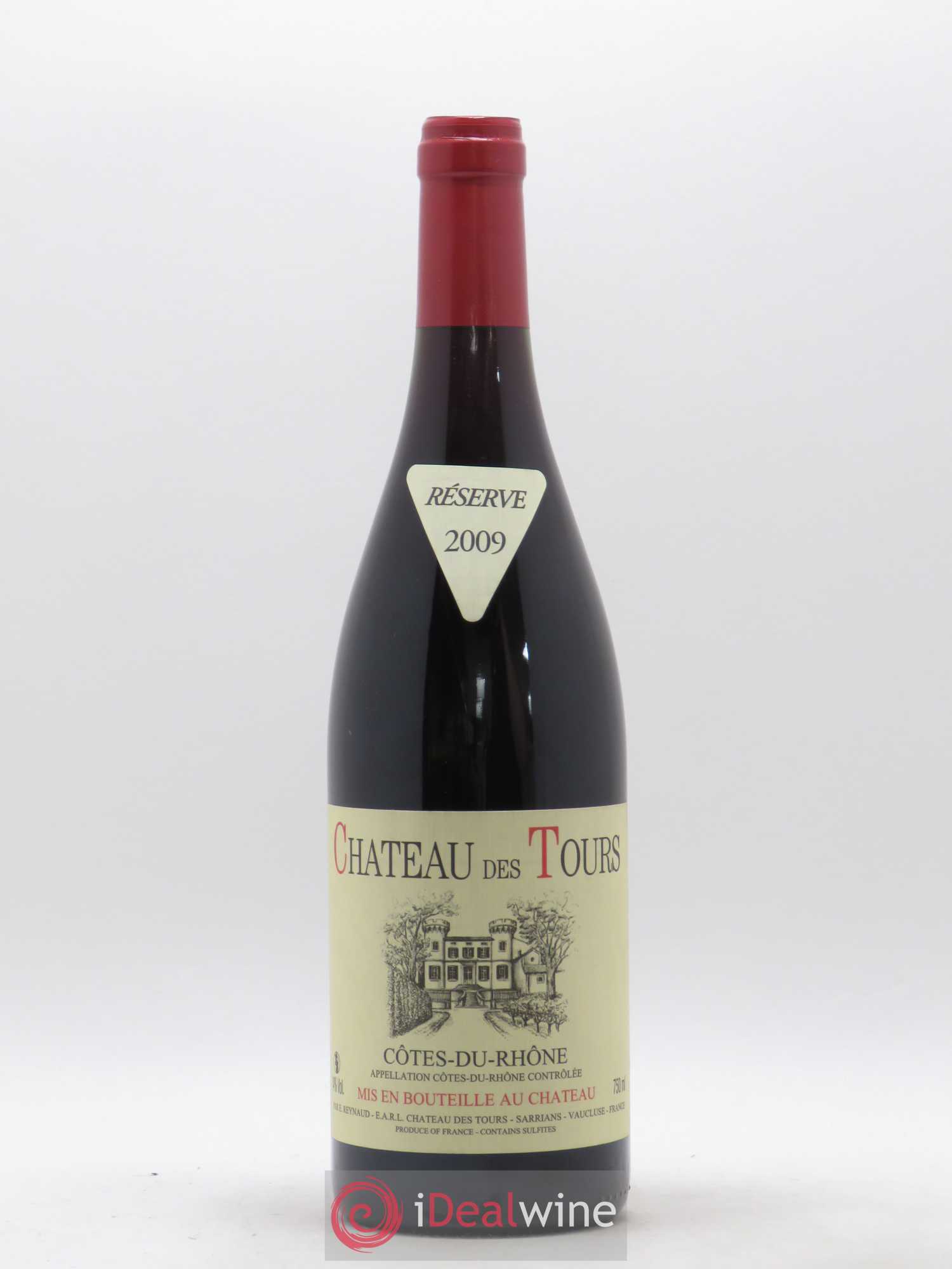 Côtes-du-Rhône Château des Tours Emmanuel Reynaud 2009 - Lot de 1 bouteille - 0