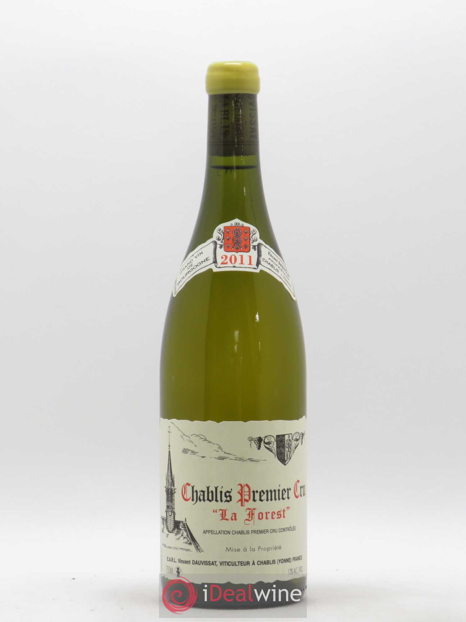 Chablis 1er Cru La Forest Vincent Dauvissat (Domaine) 2011 - Lot de 1 bouteille - 0