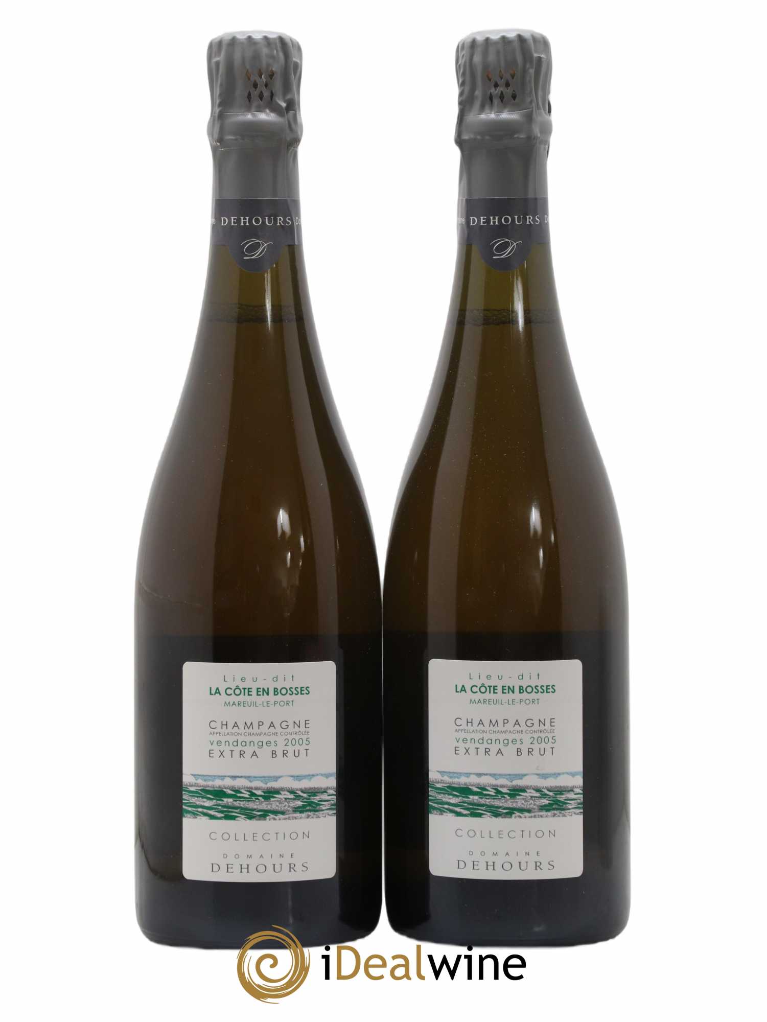 Lieu-Dit La Côte en Bosses Extra-Brut Dehours & Fils 2005 - Lot de 2 bouteilles - 0