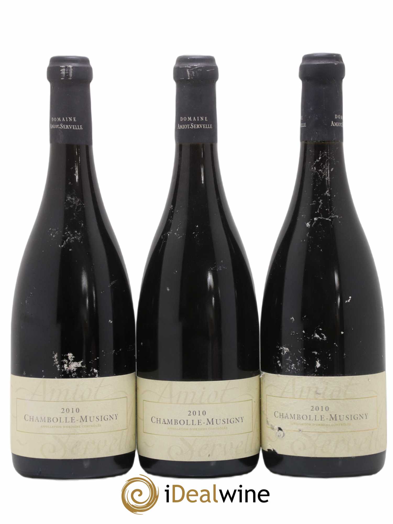 Chambolle-Musigny Amiot-Servelle 2010 - Lot de 3 bouteilles - 0