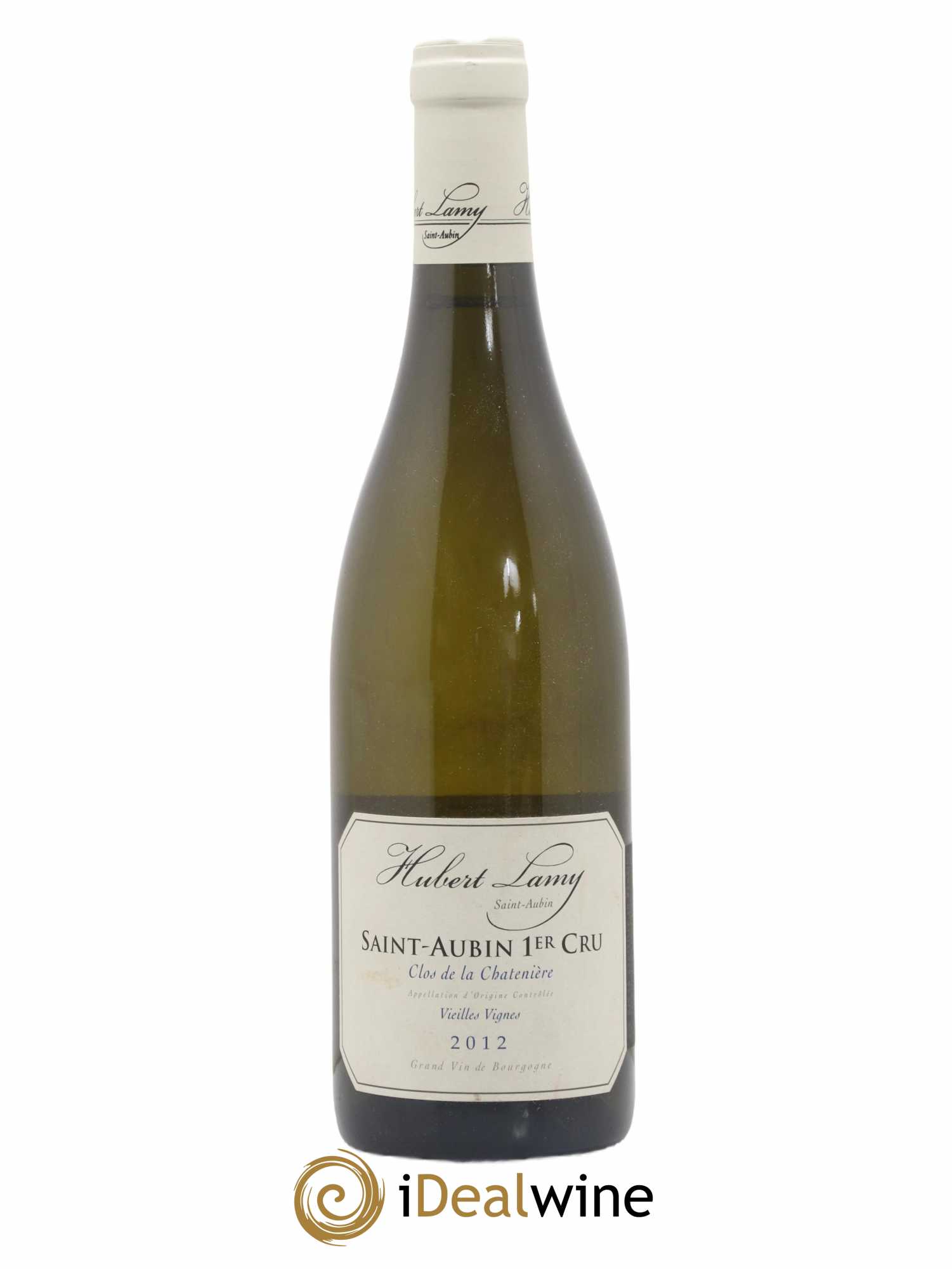 Saint-Aubin 1er Cru Clos de la Chatenière Vieilles Vignes Hubert Lamy 2012 - Lot de 1 bouteille - 0