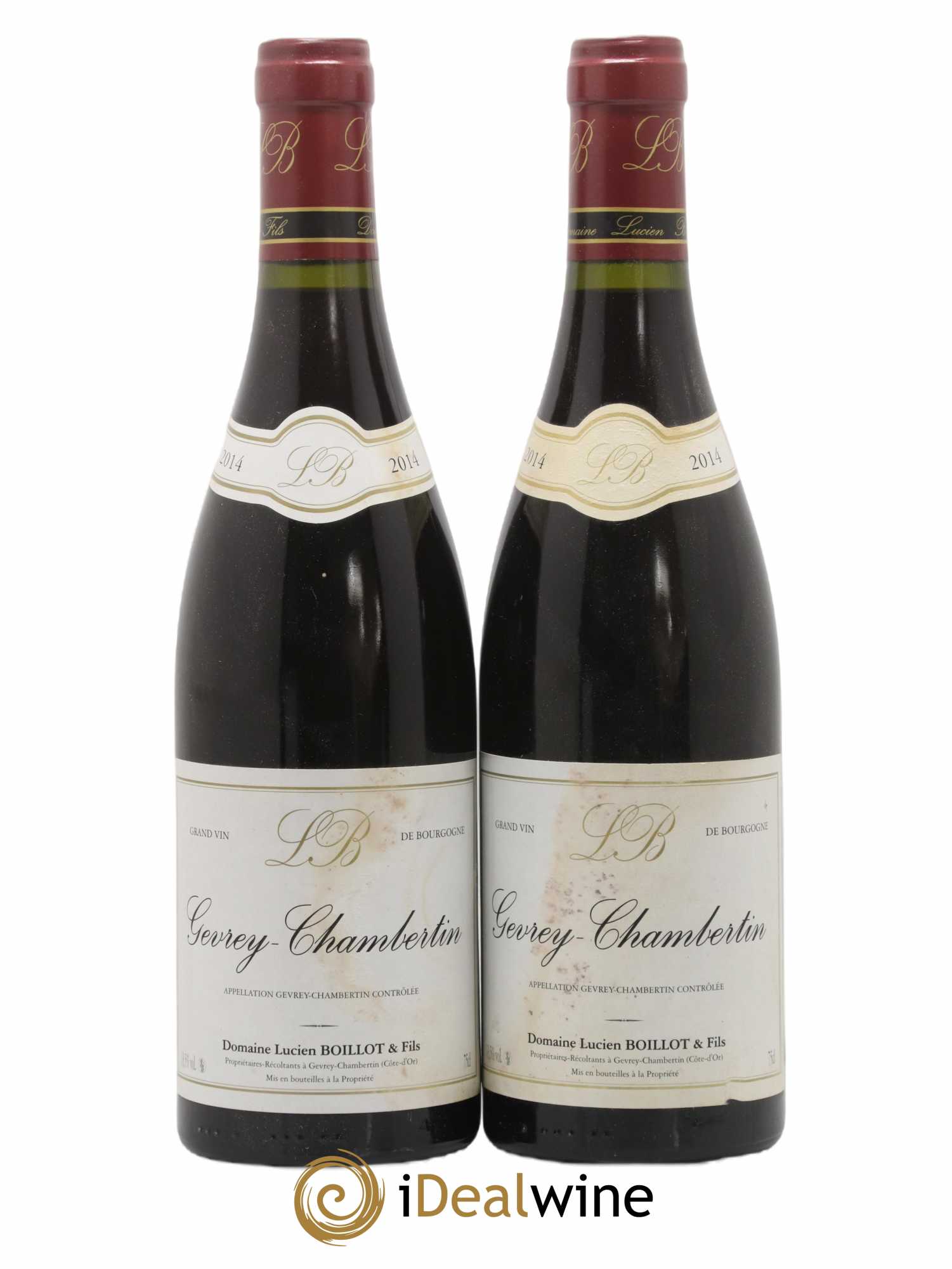 Gevrey-Chambertin Lucien Boillot & Fils (Domaine) 2014 - Lot de 2 bouteilles - 0