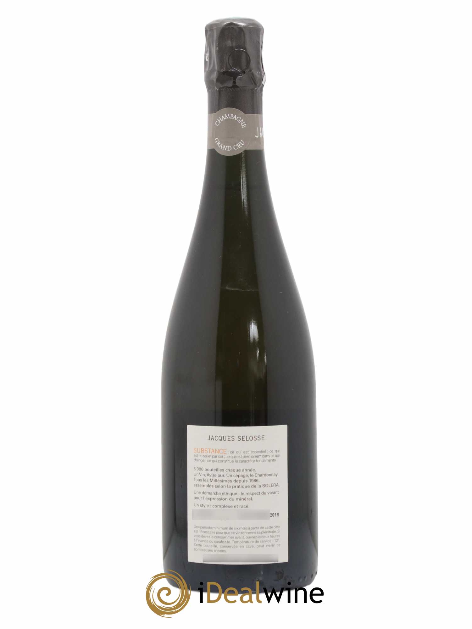 Substance Jacques Selosse - Lot de 1 bouteille - 1