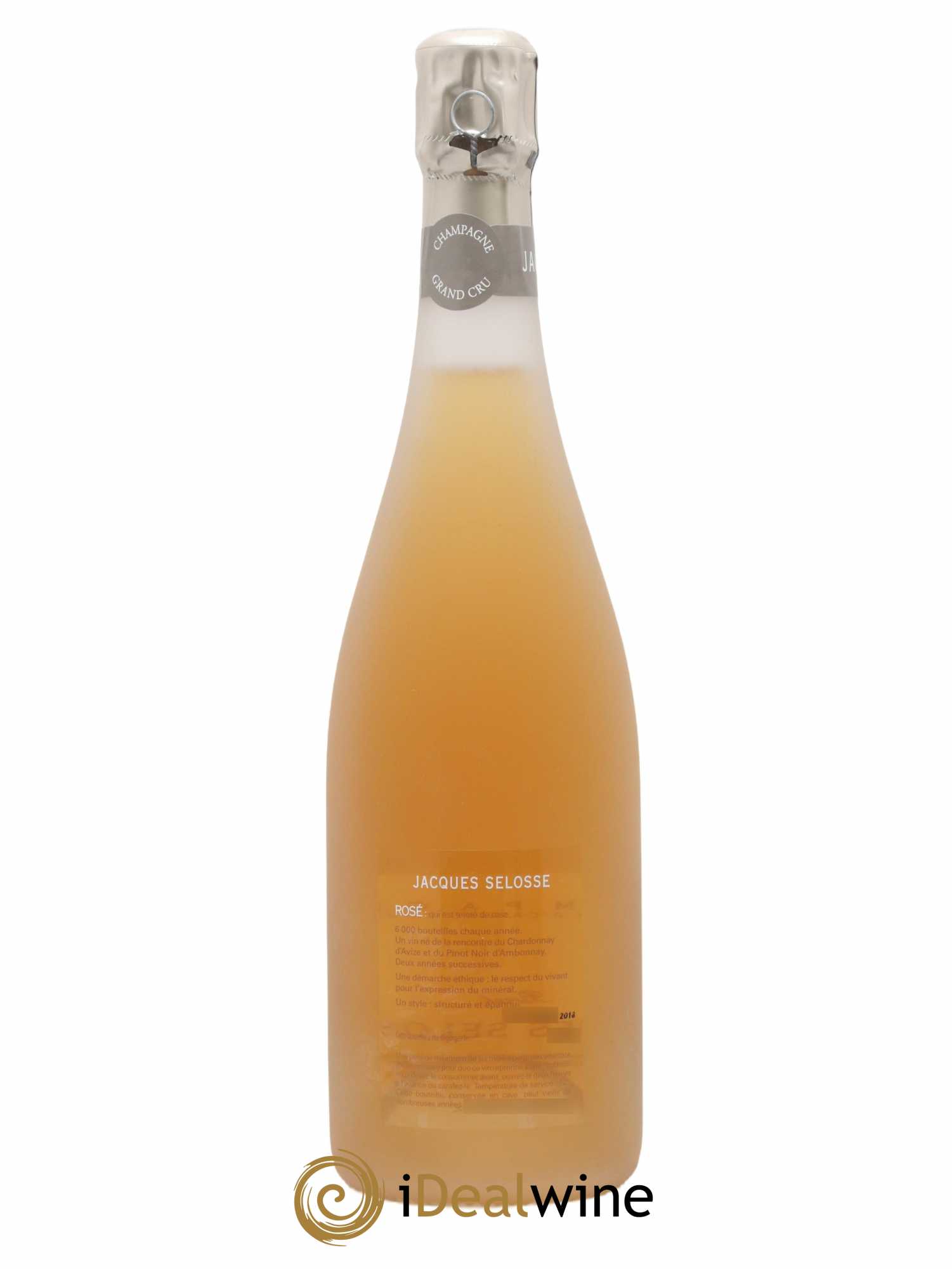 Rosé Brut Jacques Selosse - Lot de 1 bouteille - 1
